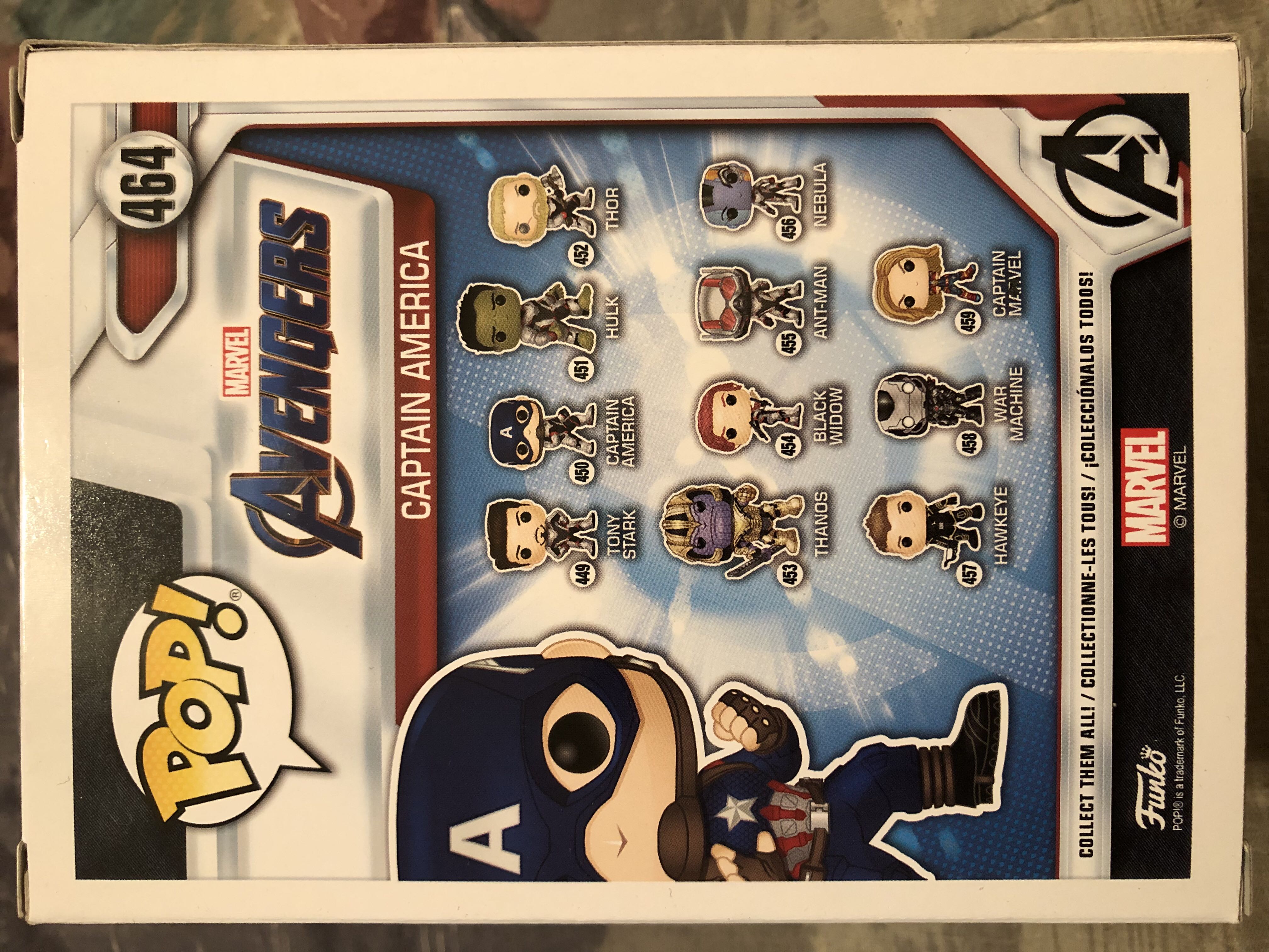 Captain America (Endgame) - Avengers: Endgame vinyl figure collectible [Barcode 889698366762] - Main Image 2