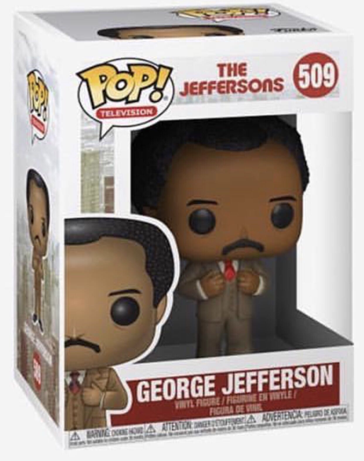 George Jefferson - The Jeffersons vinyl figure collectible [Barcode 889698367974] - Main Image 3