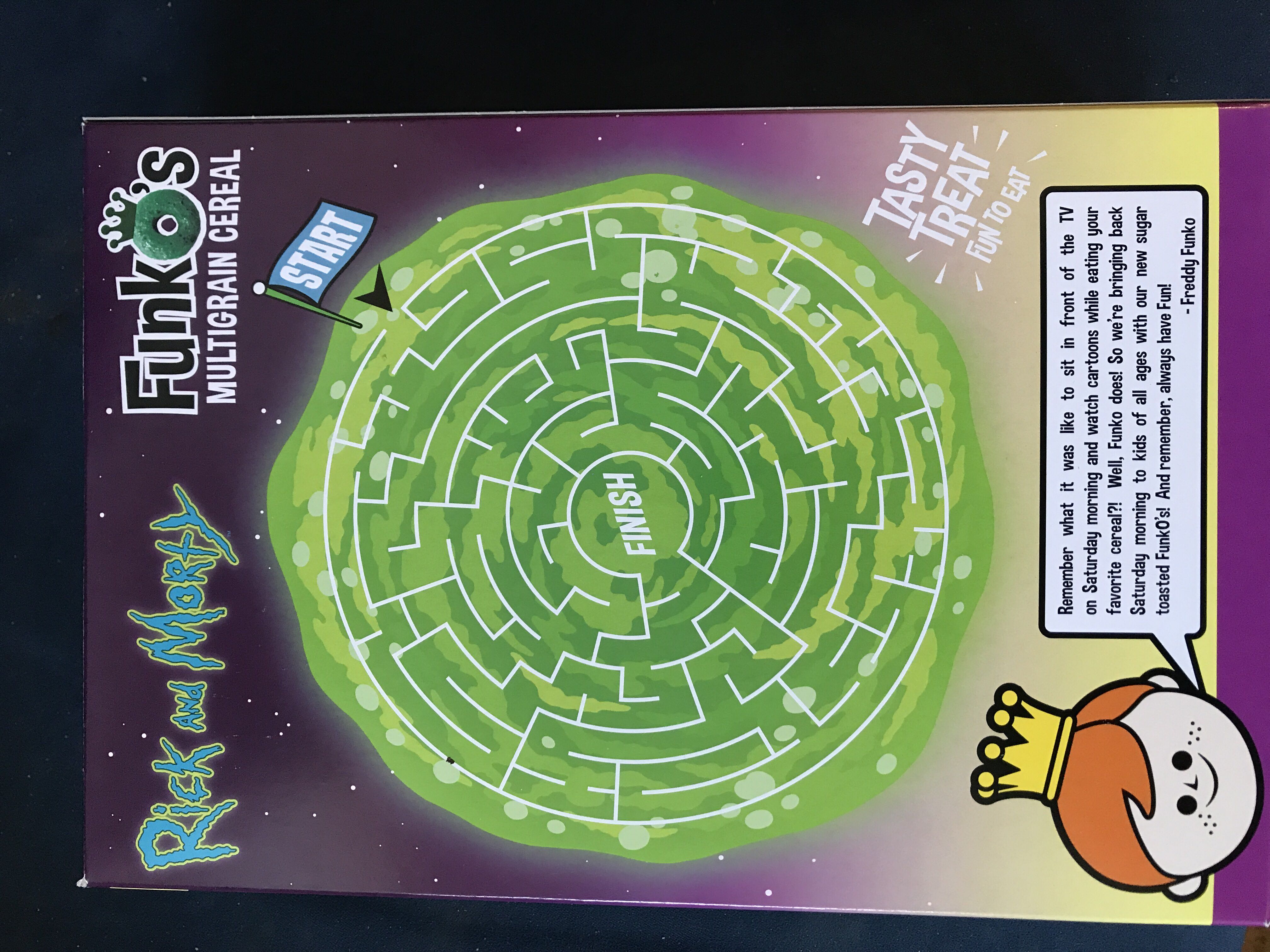 Morty Funko’s Cereal   vinyl figure collectible [Barcode 889698378772] - Main Image 2