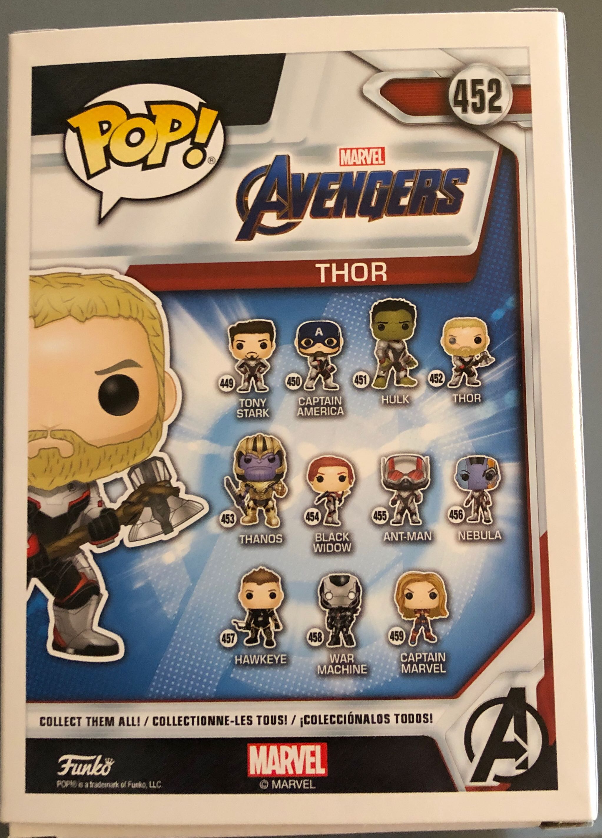 Thor - Avengers: Endgame vinyl figure collectible [Barcode 889698366625] - Main Image 2