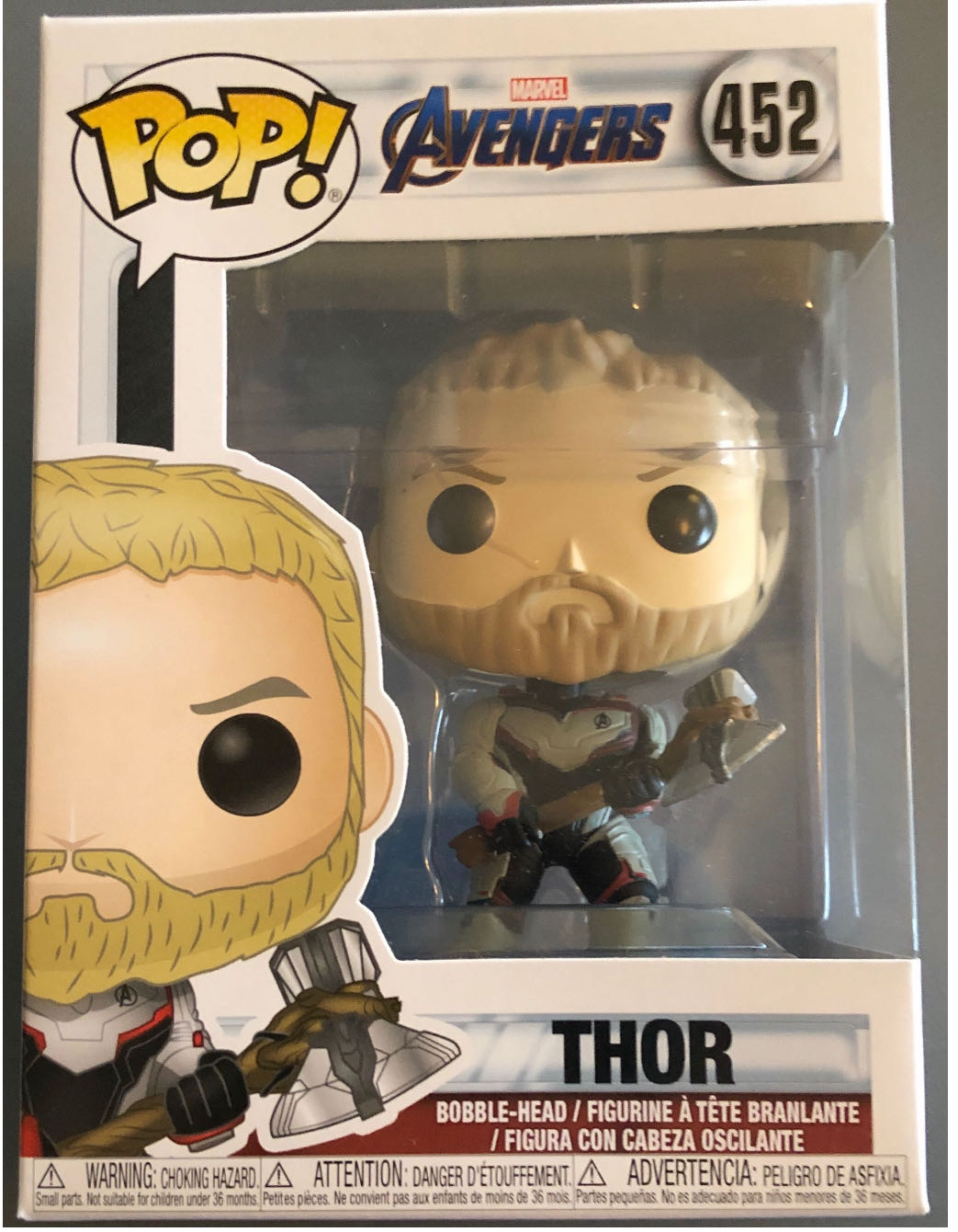 Thor - Avengers: Endgame vinyl figure collectible [Barcode 889698366625] - Main Image 3