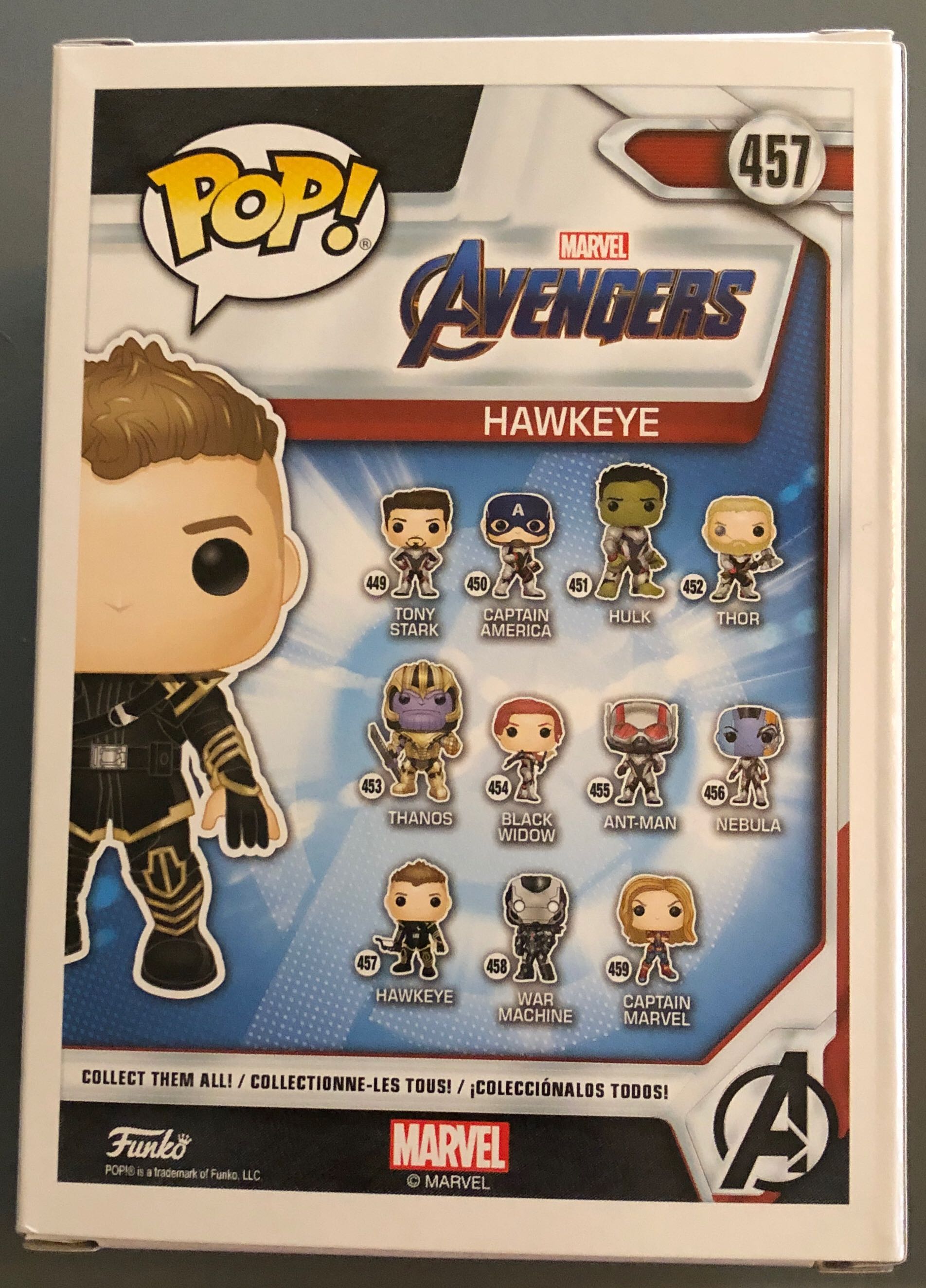 Hawkeye - Marvel Universe vinyl figure collectible [Barcode 889698366694] - Main Image 2