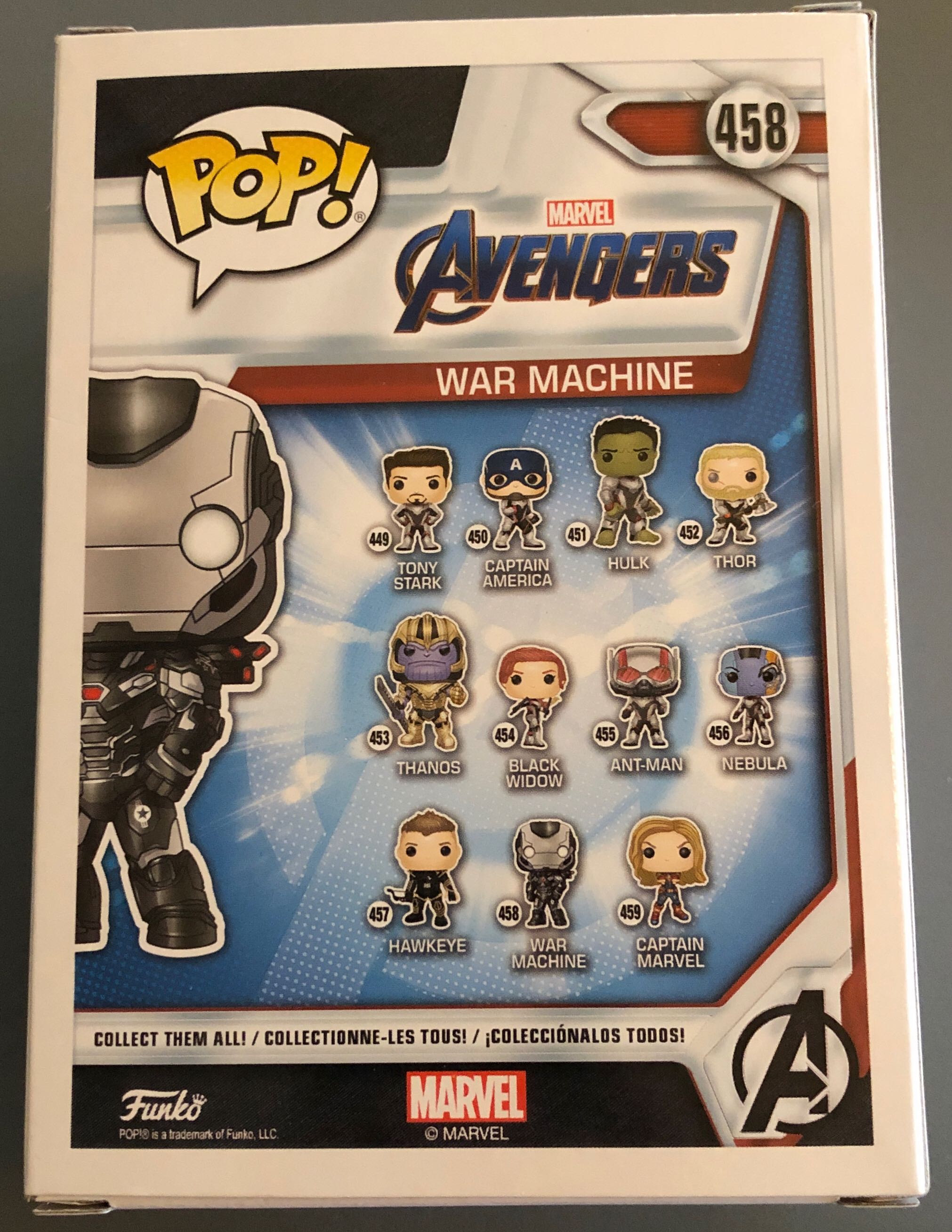 War Machine - Avengers vinyl figure collectible [Barcode 889698366731] - Main Image 2