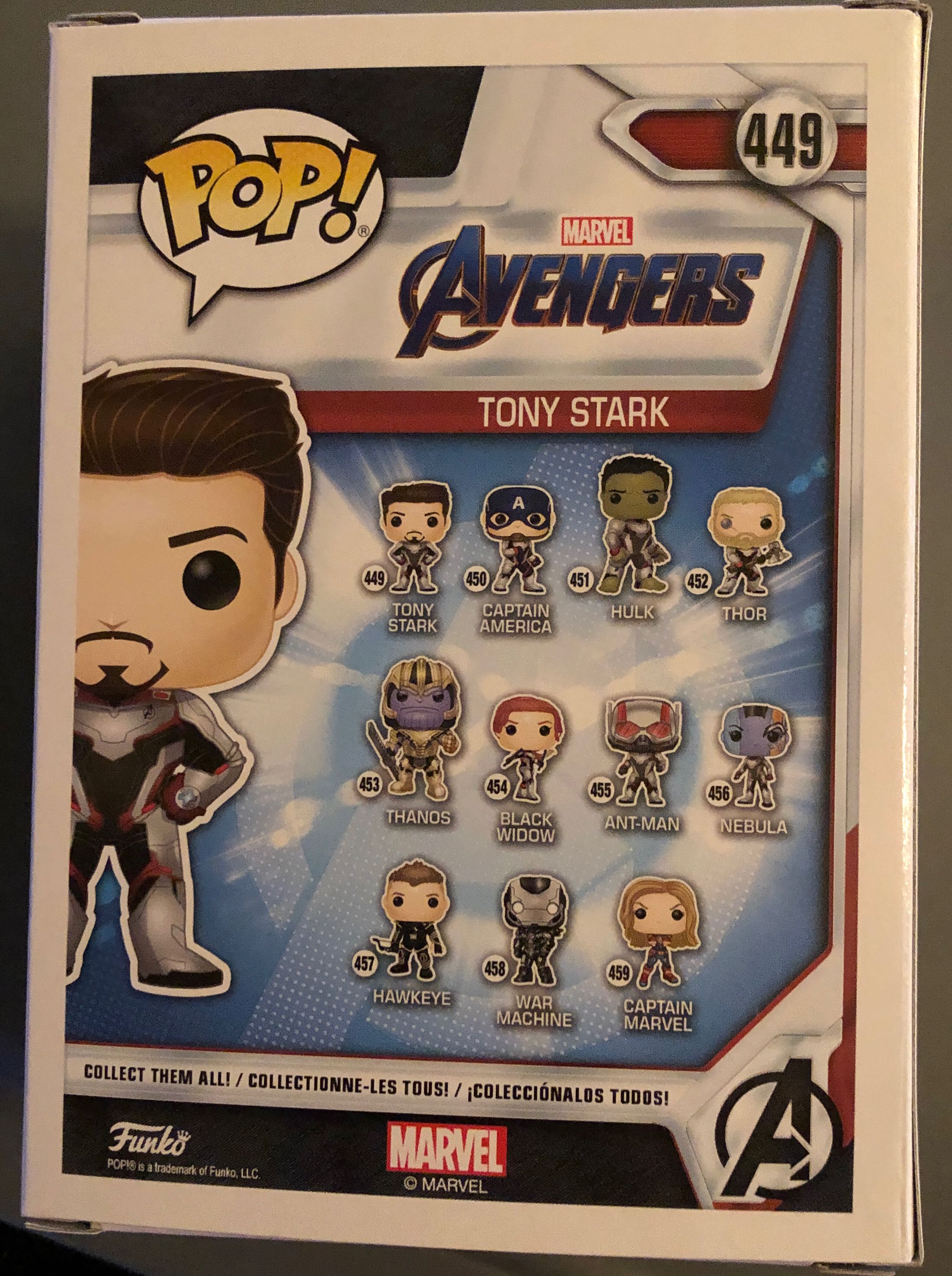 Tony Stark - Avengers vinyl figure collectible [Barcode 889698366601] - Main Image 2