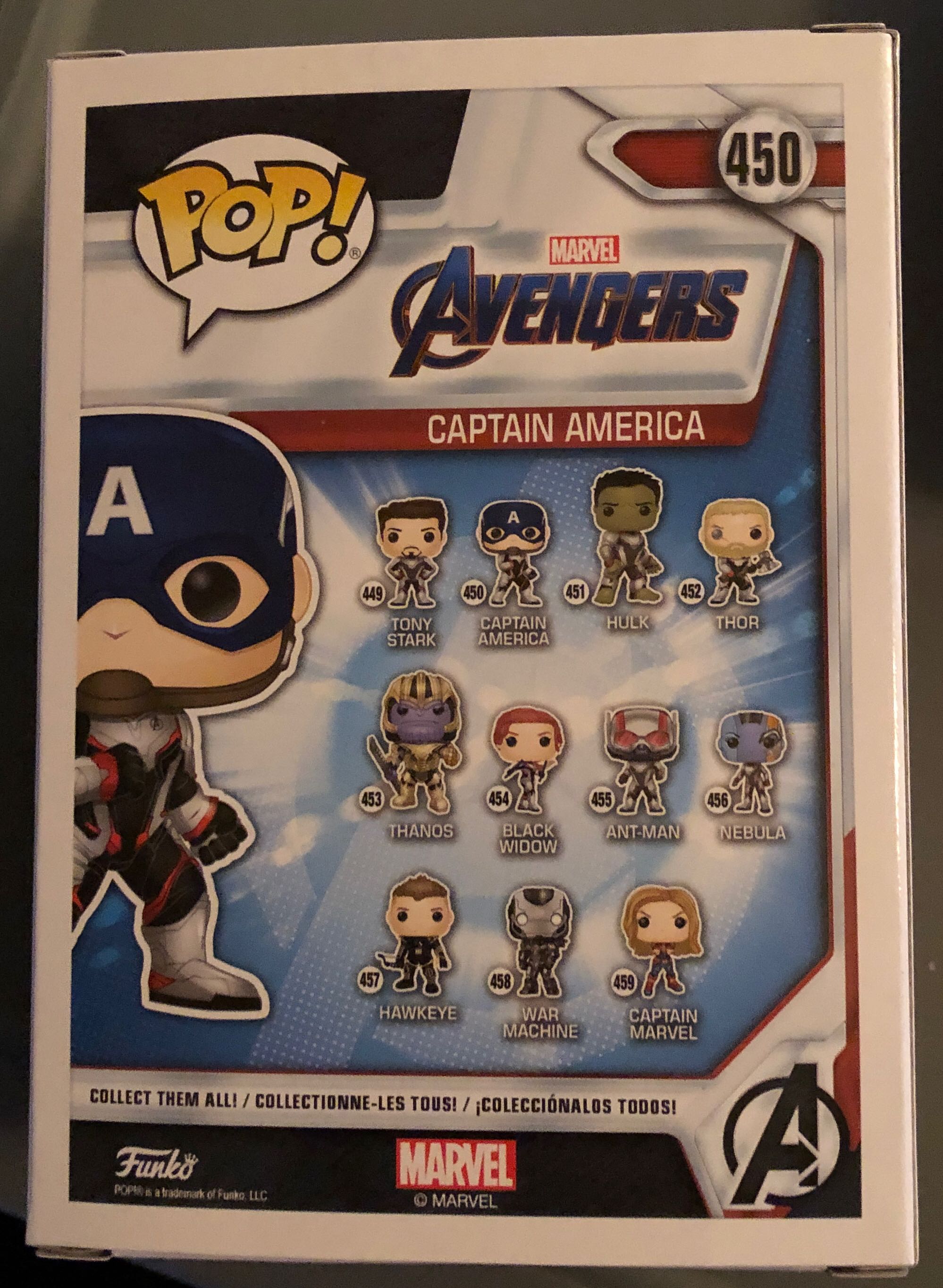 Captain America - Avengers vinyl figure collectible [Barcode 889698366618] - Main Image 2