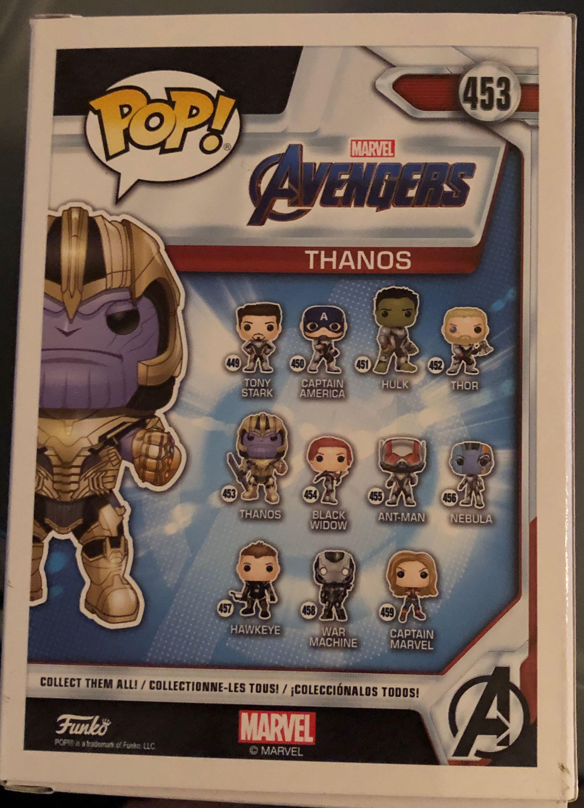Thanos - Avengers: Endgame vinyl figure collectible [Barcode 889698366724] - Main Image 2