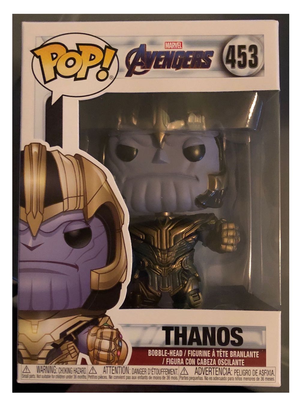 Thanos - Avengers: Endgame vinyl figure collectible [Barcode 889698366724] - Main Image 4