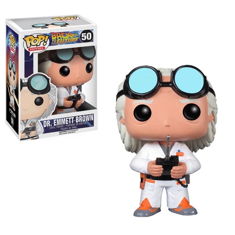 Dr. Emmett Brown (No Box) - Back to the Future vinyl figure collectible [Barcode 849803033996] - Main Image 2