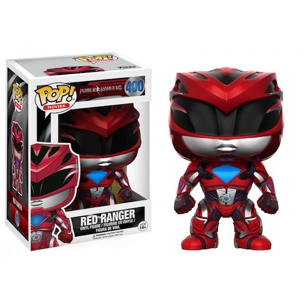 Red Ranger - Mighty Morphin Power Rangers vinyl figure collectible [Barcode 889698124607] - Main Image 2