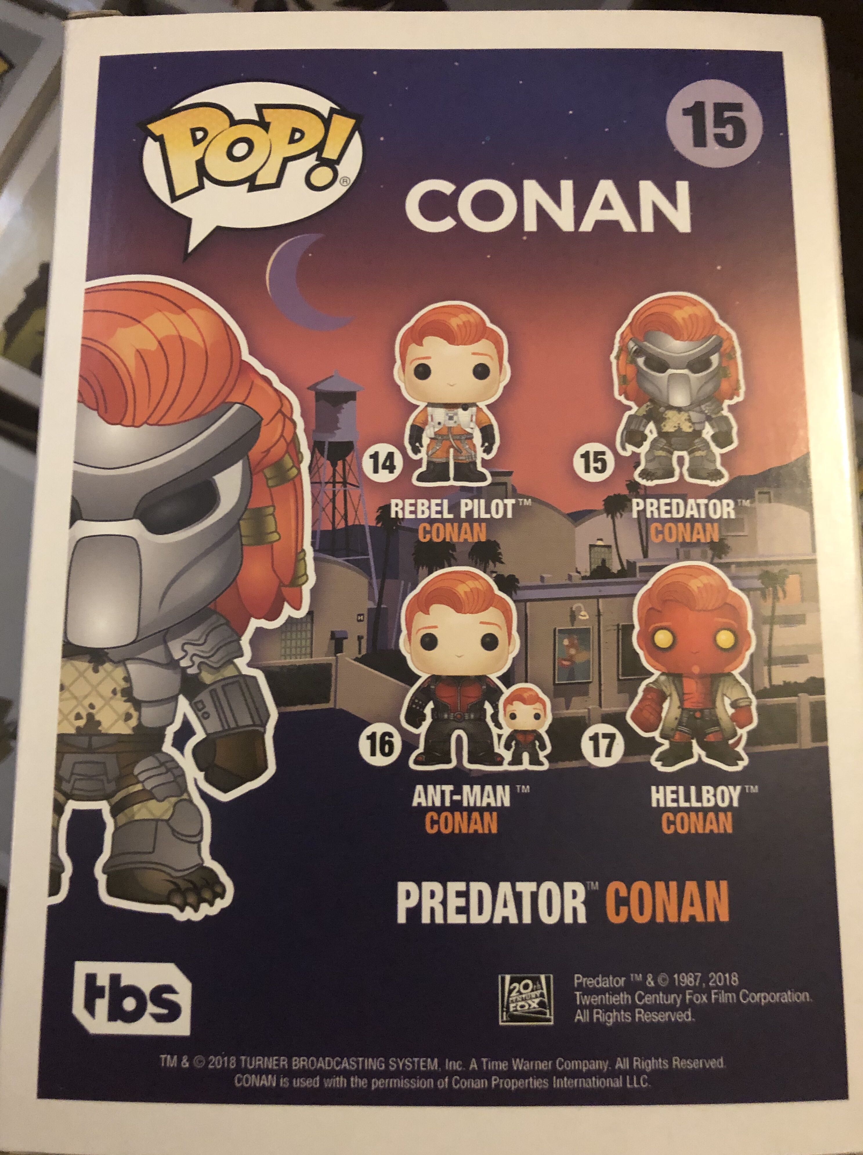 Conan (Predator) - Conan O’Brien vinyl figure collectible [Barcode 889698310895] - Main Image 2