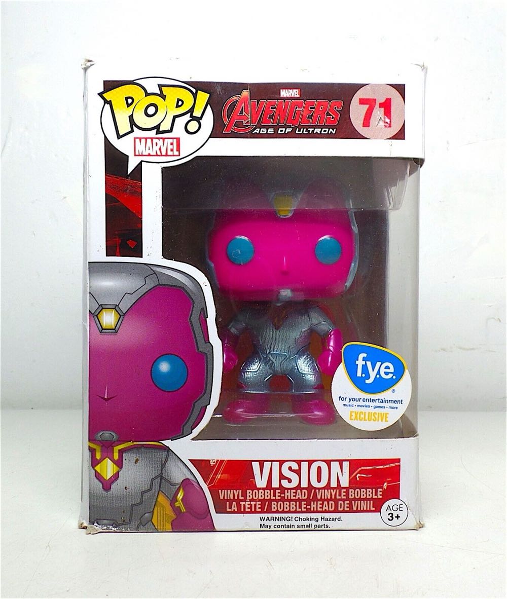 Vision (Metallic) - Marvel Universe vinyl figure collectible [Barcode 849803072346] - Main Image 2