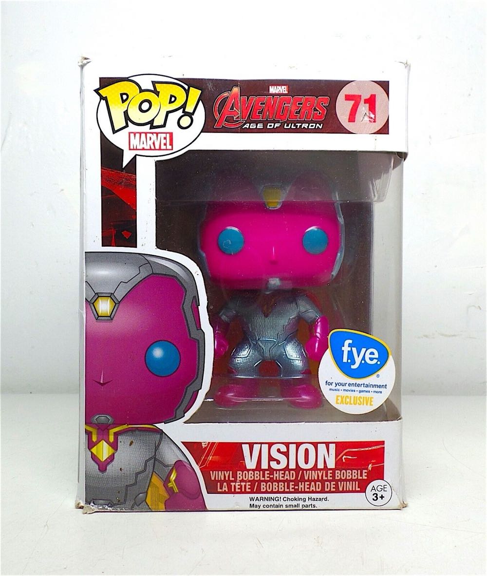 Vision (Metallic) - Marvel Universe vinyl figure collectible [Barcode 849803072346] - Main Image 3