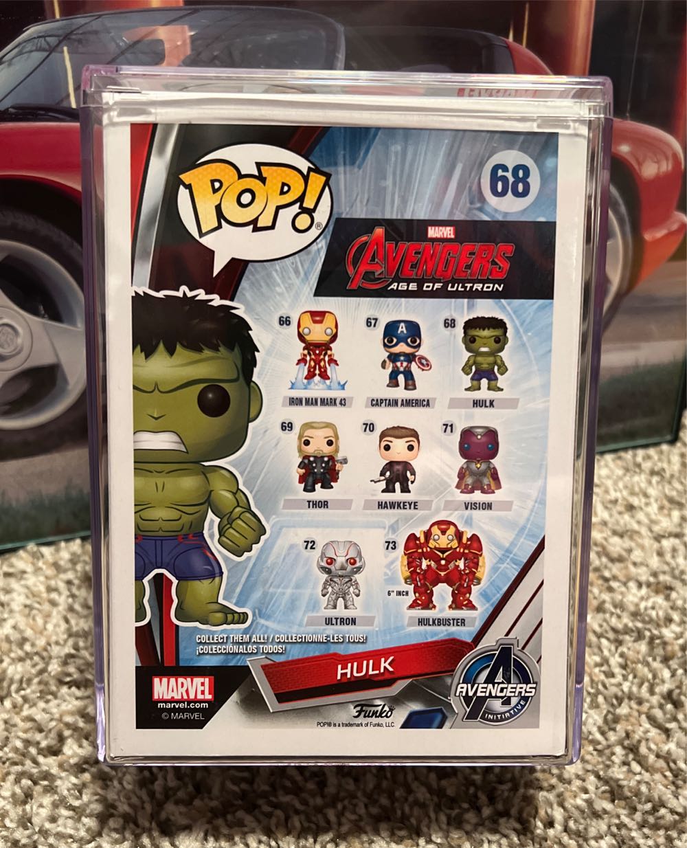 Avengers: Age Of Ultron: Hulk - Avengers: Age of Ultron vinyl figure collectible [Barcode 849803047764] - Main Image 2