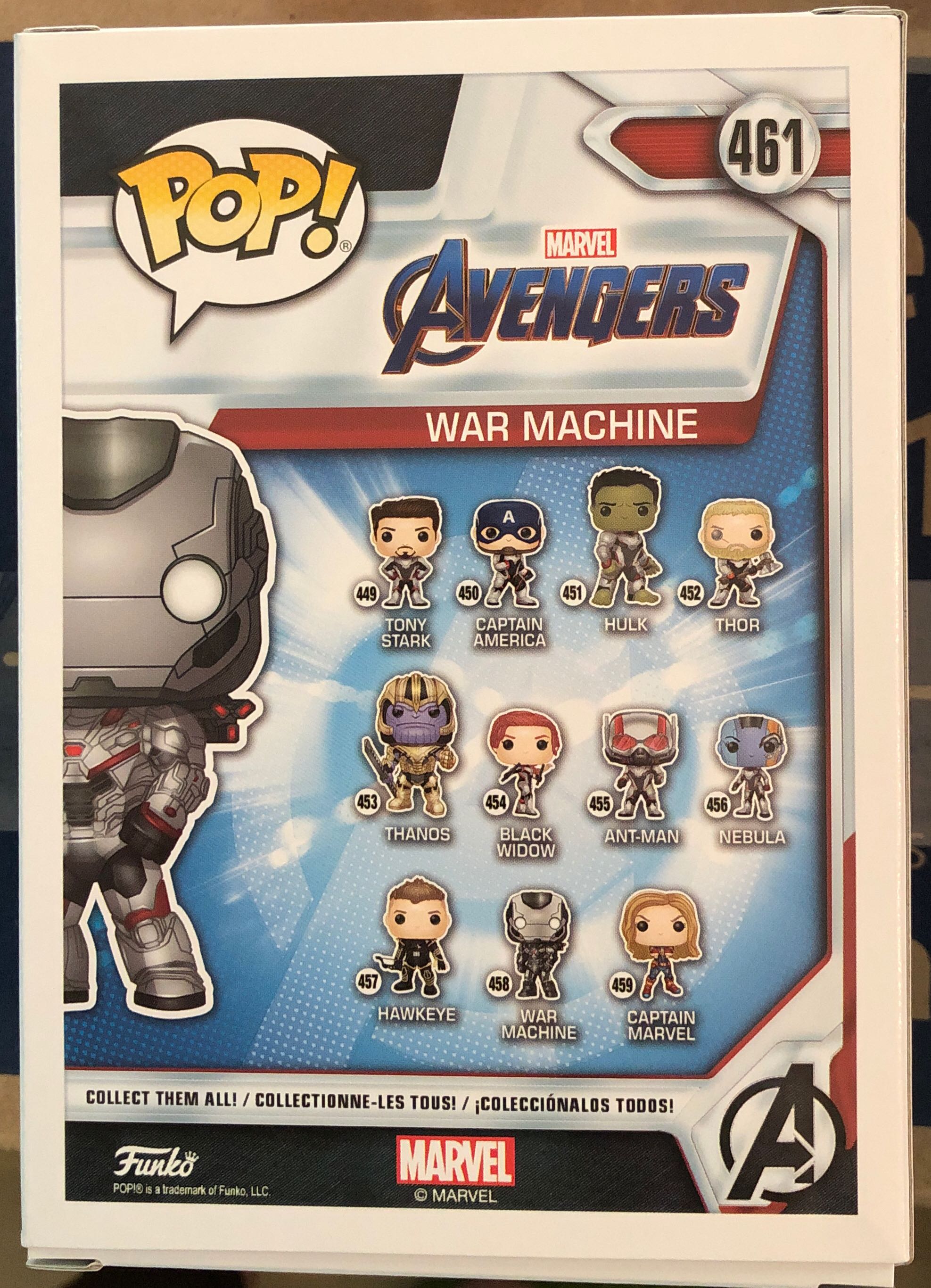War Machine - Avengers vinyl figure collectible [Barcode 889698366632] - Main Image 2