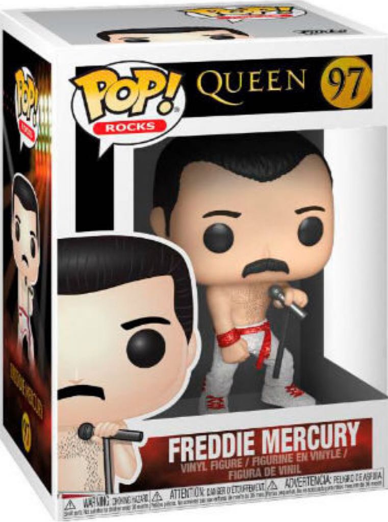 Freddie Mercury - Queen vinyl figure collectible [Barcode 889698337342] - Main Image 2
