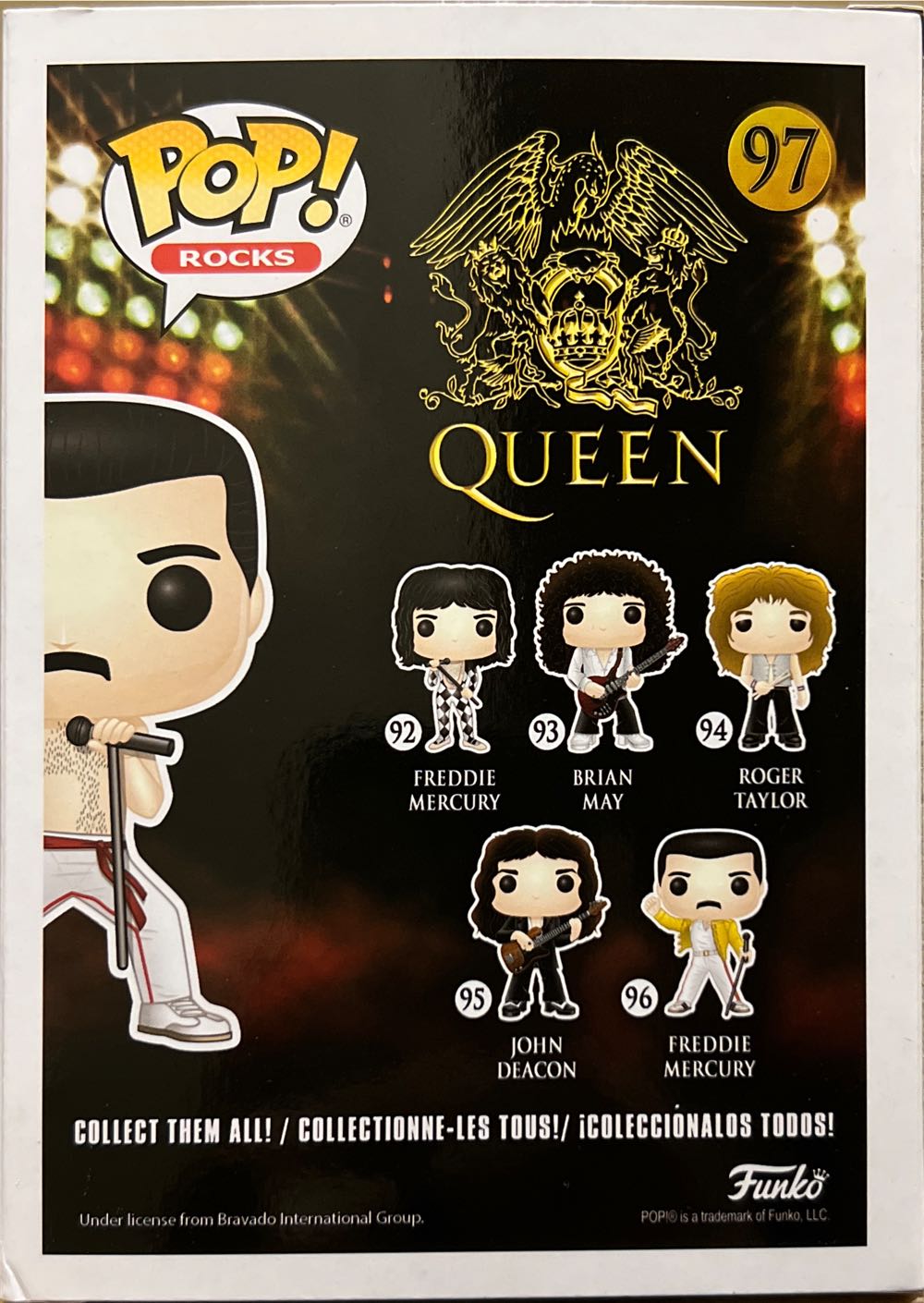 Freddie Mercury - Queen vinyl figure collectible [Barcode 889698337342] - Main Image 4