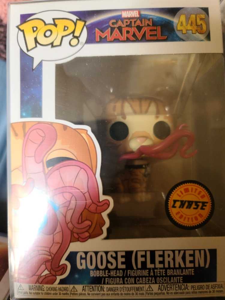 Captain Marvel: Goose (Flerken), #445 - Captain Marvel vinyl figure collectible [Barcode 889698376877] - Main Image 2