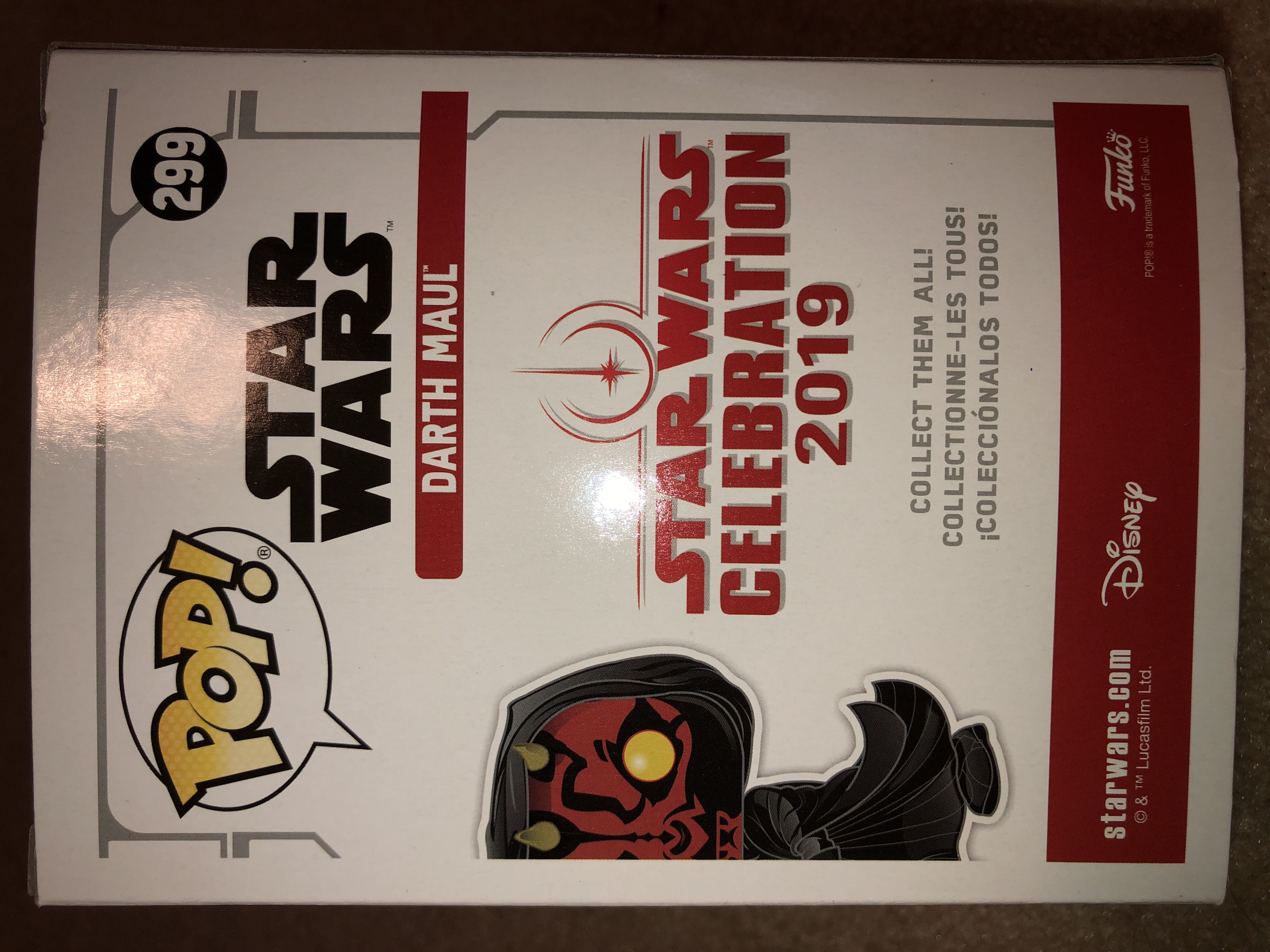 Darth Maul - Star Wars vinyl figure collectible [Barcode 889698376679] - Main Image 2