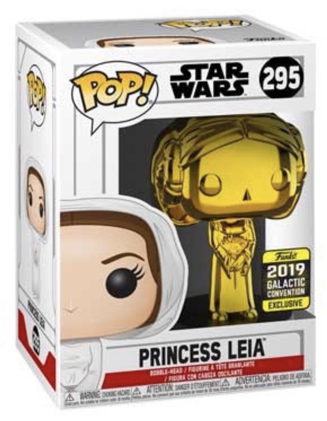 Princess Leia - Star Wars vinyl figure collectible [Barcode 889698390835] - Main Image 3