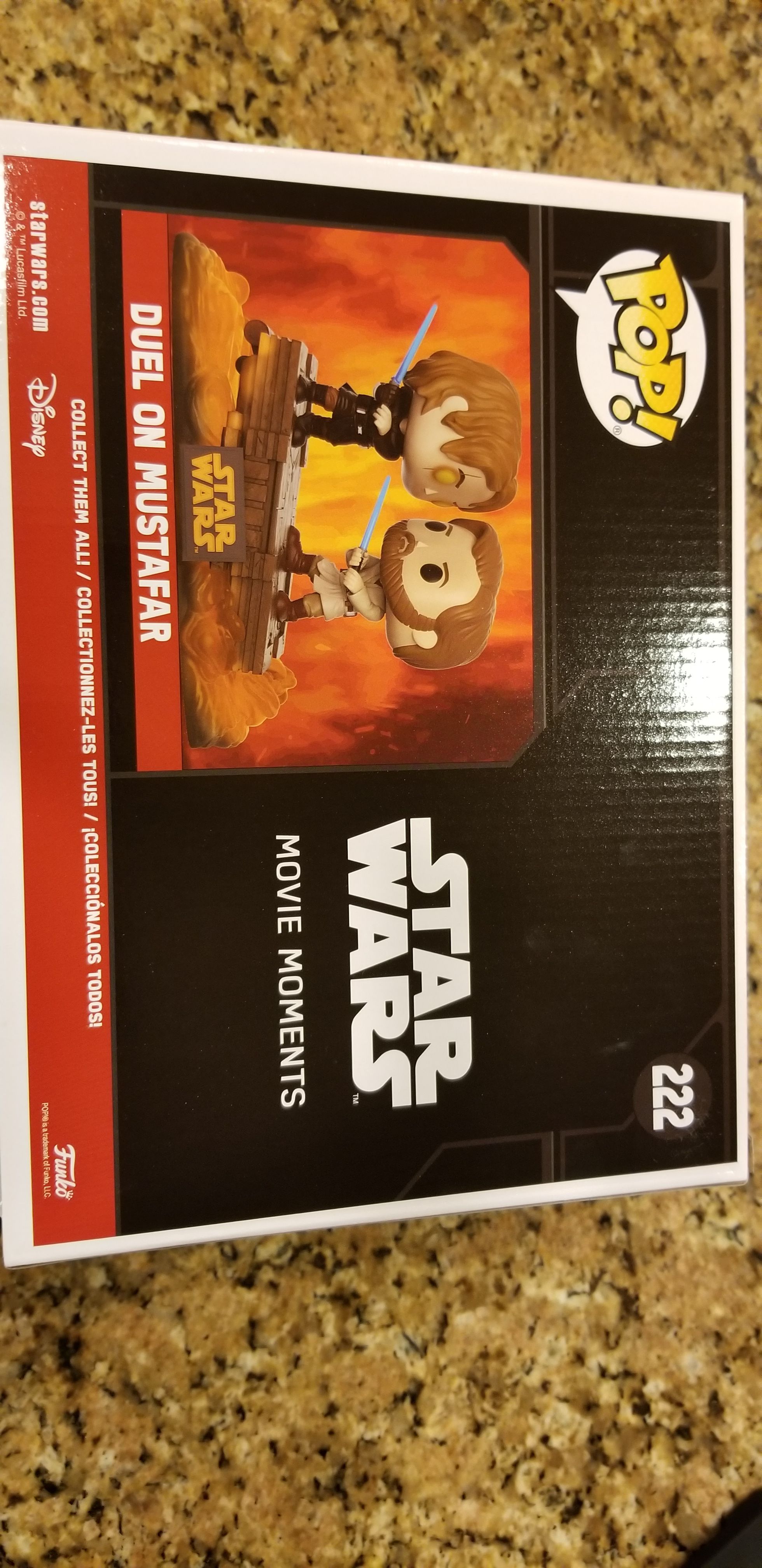 # 222 Duel On Mustafar - Star Wars vinyl figure collectible - Main Image 2