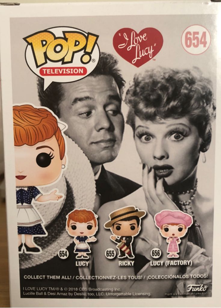 I LOVE LUCY Lucy 654 - I Love Lucy vinyl figure collectible [Barcode 889698326520] - Main Image 2