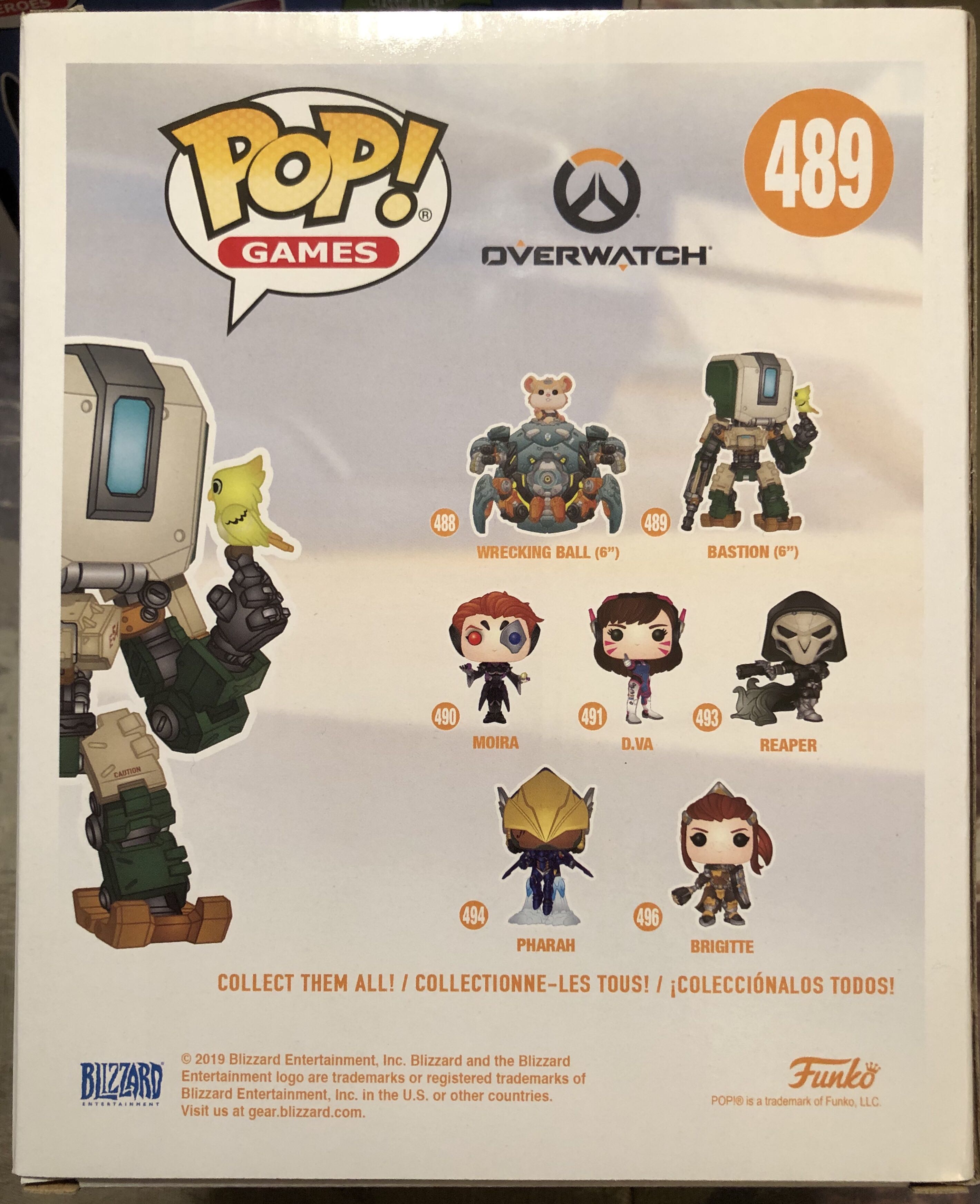 Bastion - Overwatch vinyl figure collectible [Barcode 889698374316] - Main Image 2
