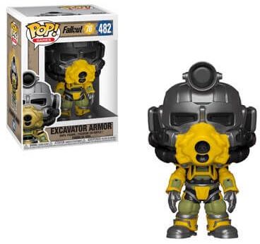 Fallout Excavator Armor - Fallout vinyl figure collectible [Barcode 889698390385] - Main Image 2
