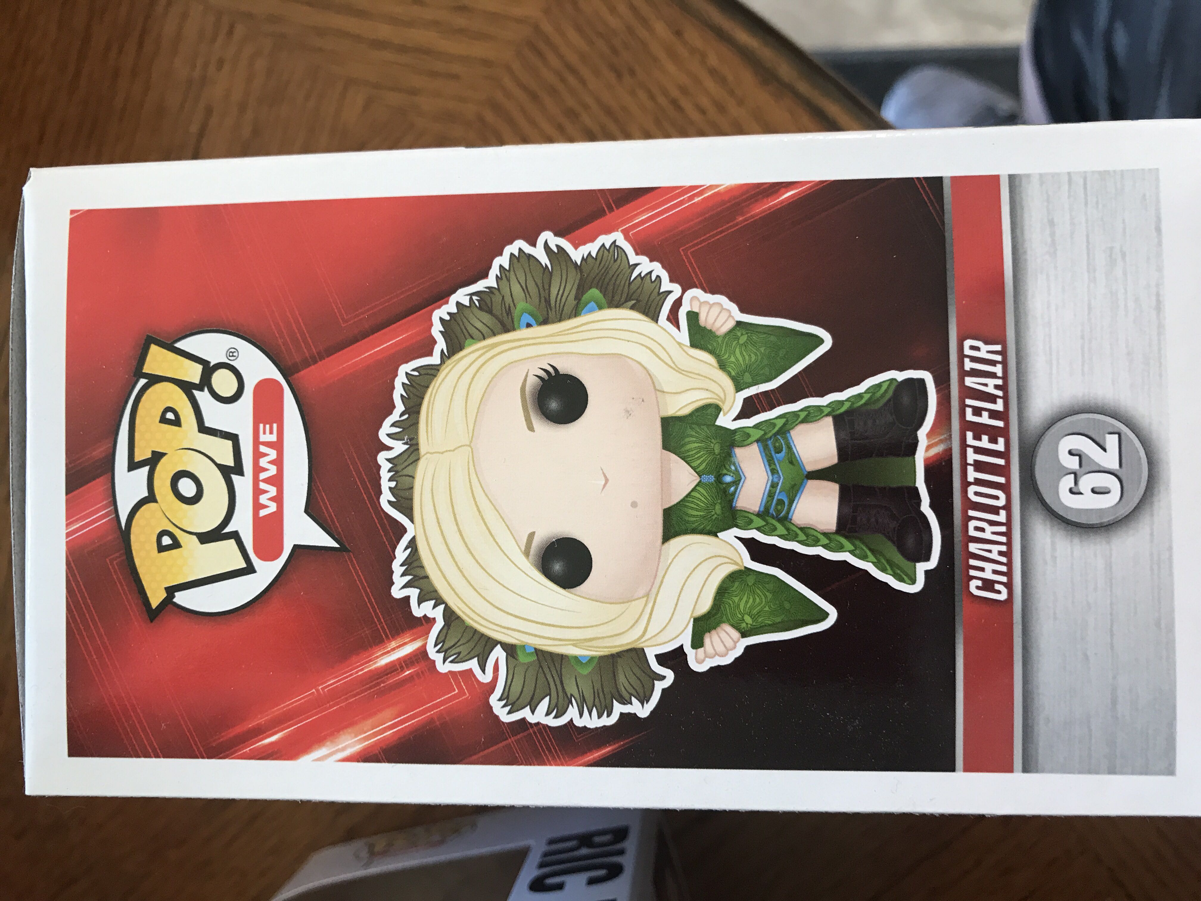Charlotte Flair - WWE vinyl figure collectible [Barcode 889698380669] - Main Image 2