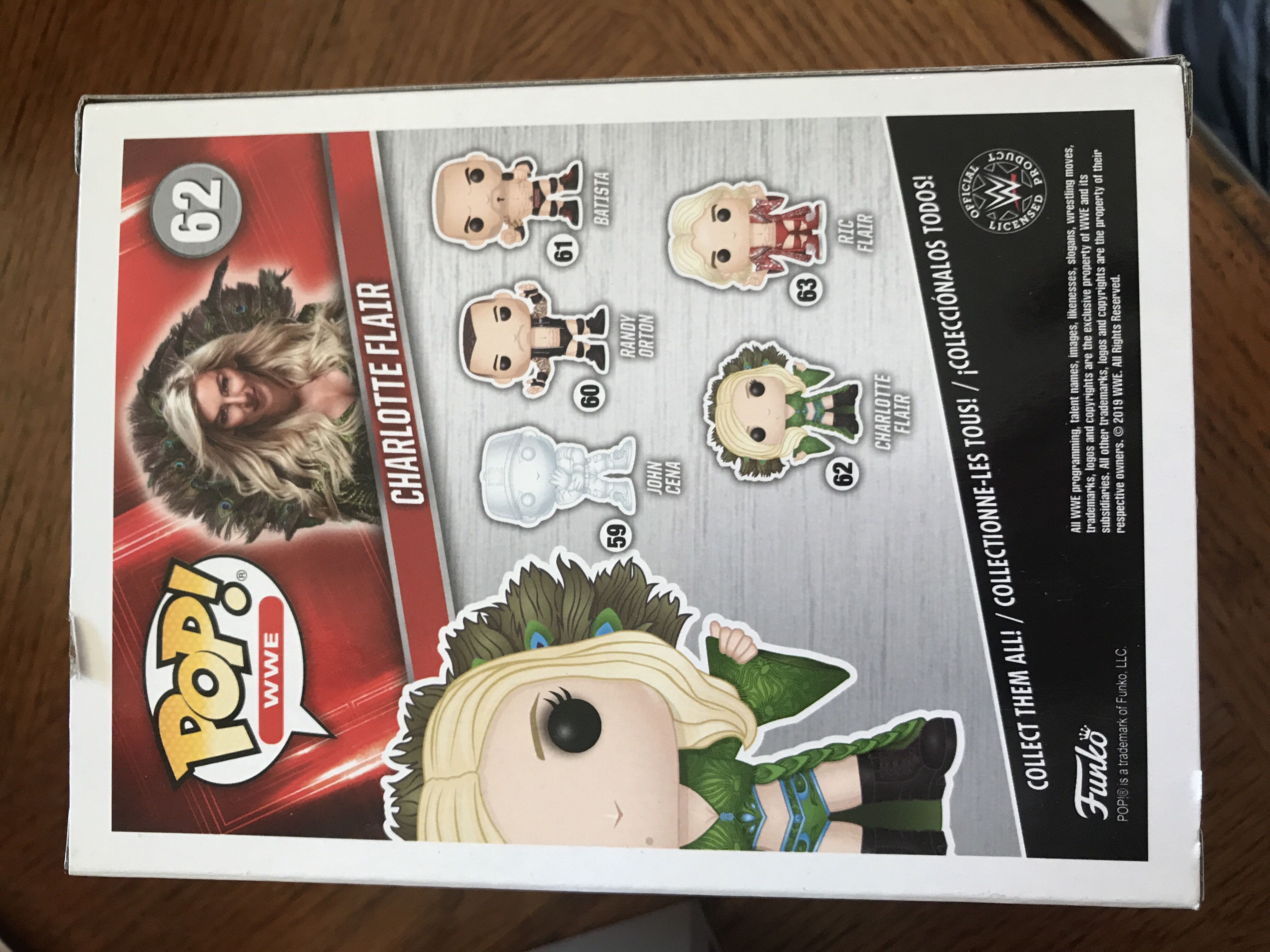 Charlotte Flair - WWE vinyl figure collectible [Barcode 889698380669] - Main Image 3