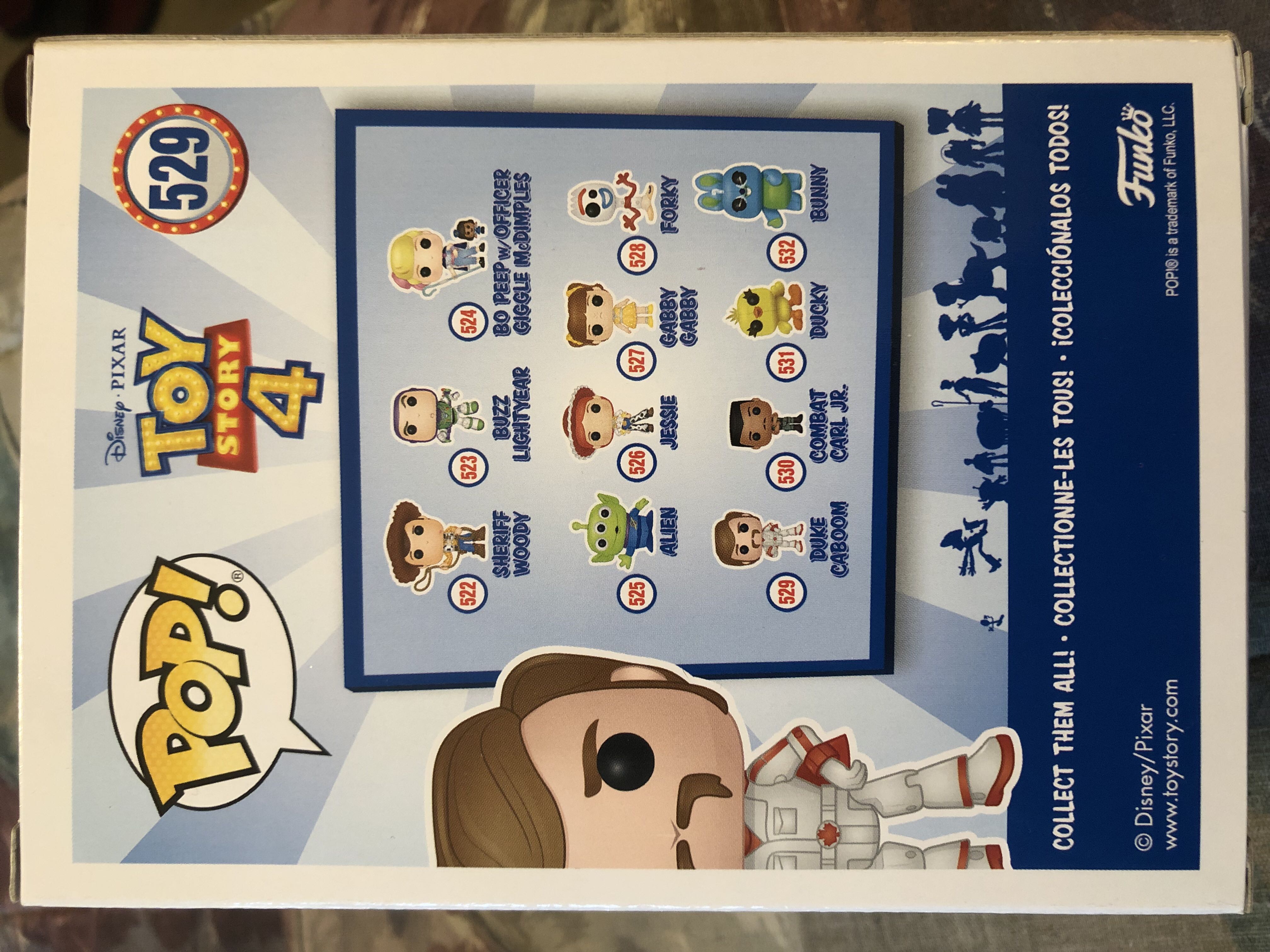 Toy Story 4: DUKE CABOOM - Toy Story vinyl figure collectible [Barcode 889698373975] - Main Image 2