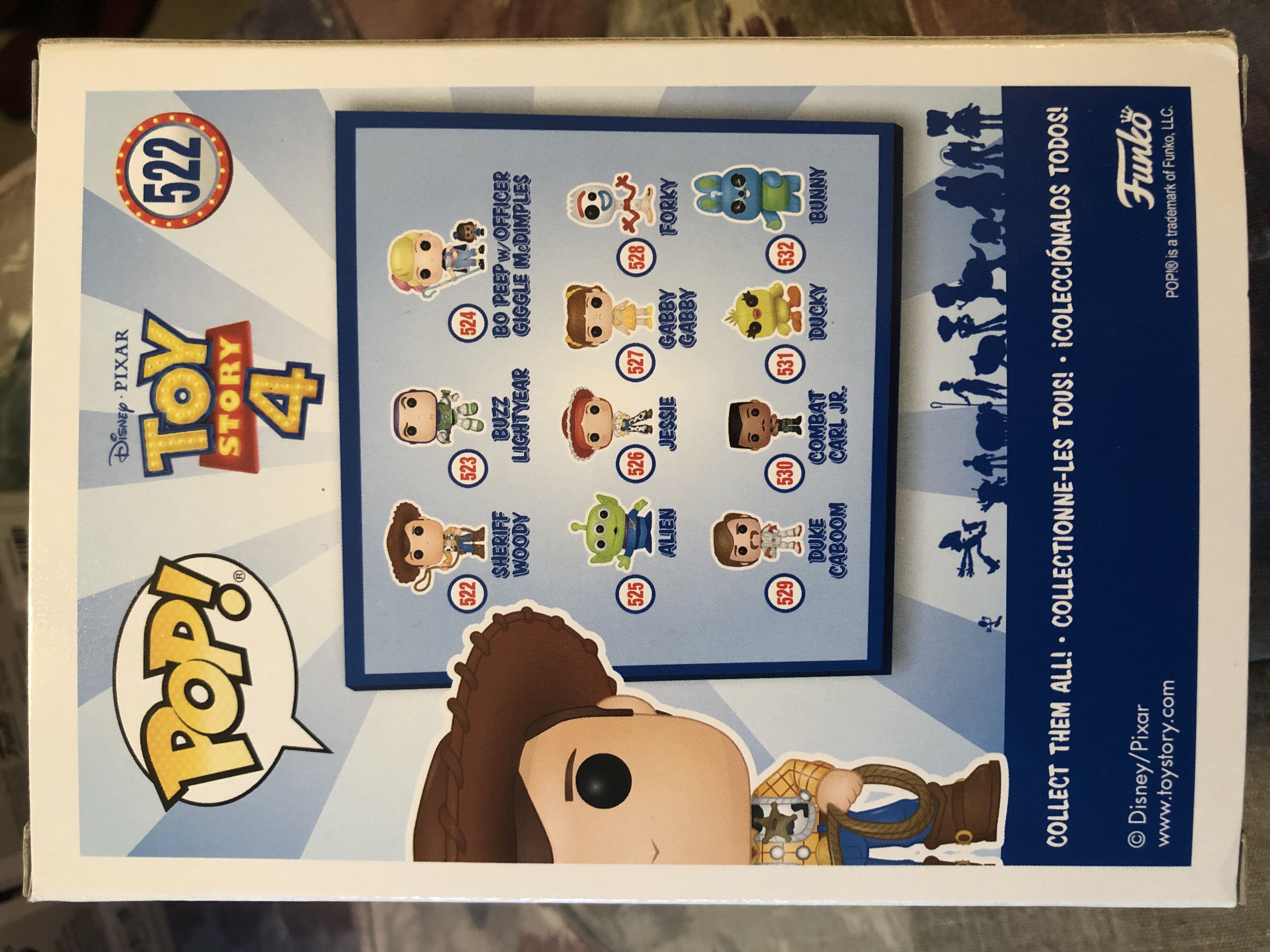 522-Sheriff Woody - Toy Story vinyl figure collectible [Barcode 889698373838] - Main Image 2