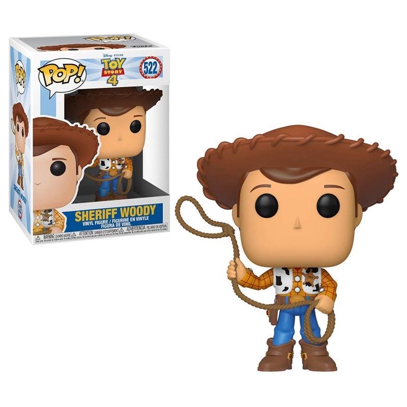 522-Sheriff Woody - Toy Story vinyl figure collectible [Barcode 889698373838] - Main Image 4