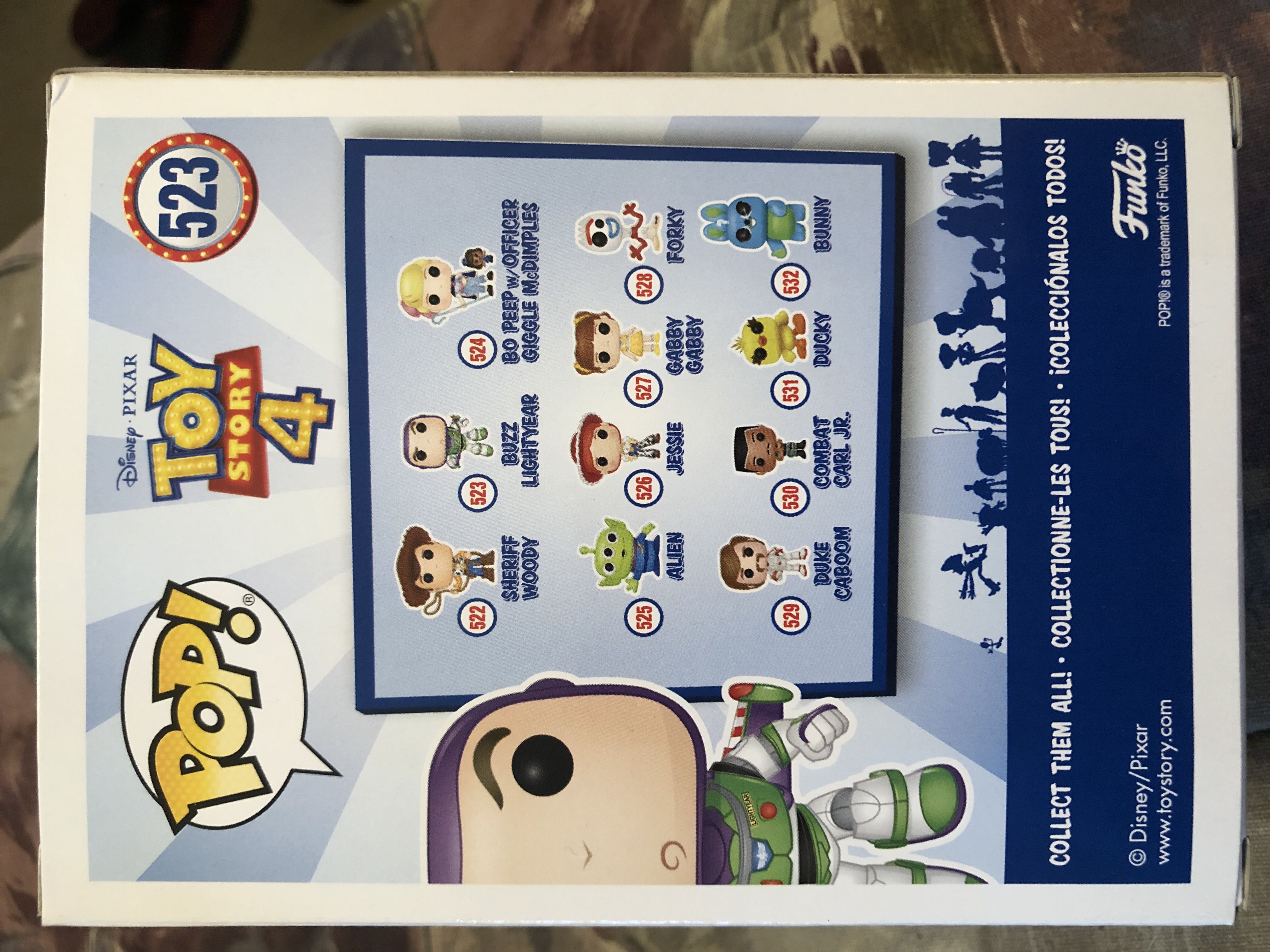 Toy Story 4: BUZZ LIGHTYEAR (Flying) - Toy Story vinyl figure collectible [Barcode 889698373906] - Main Image 2