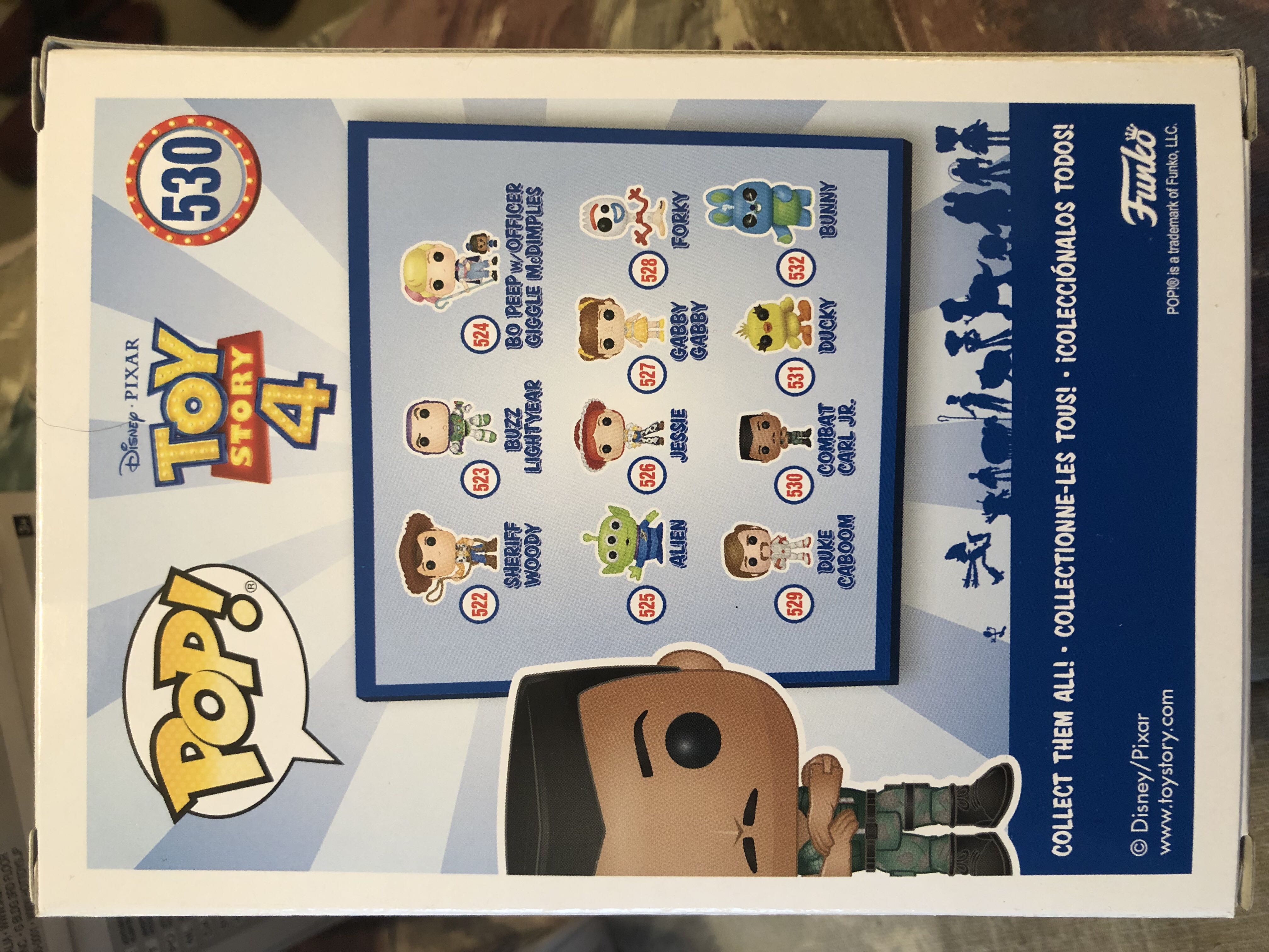 Toy Story 4: COMBAT CARL, JR. - Toy Story vinyl figure collectible [Barcode 889698373982] - Main Image 2