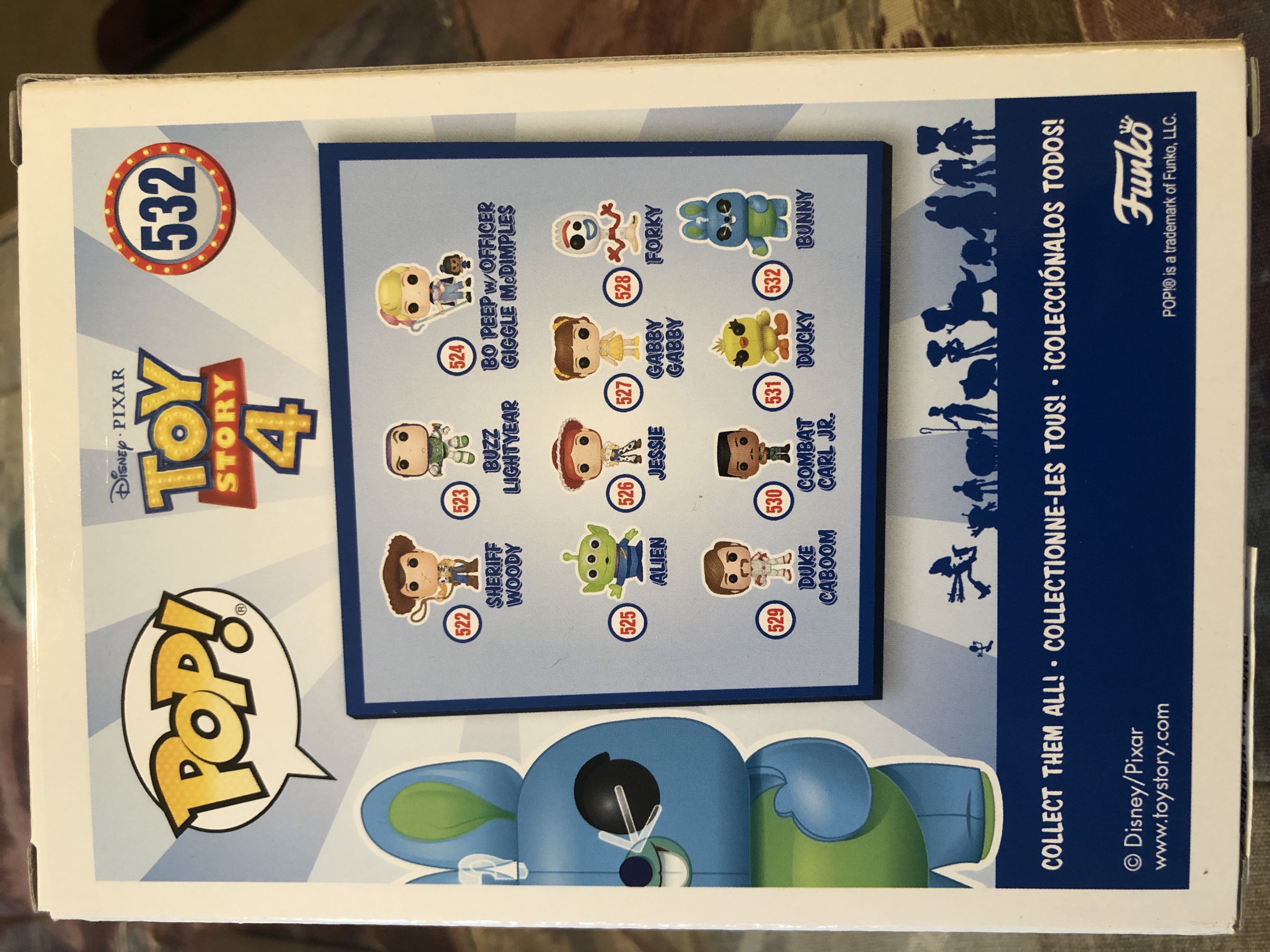 Toy Story 4 -532- Bunny - Toy Story vinyl figure collectible [Barcode 889698374002] - Main Image 2