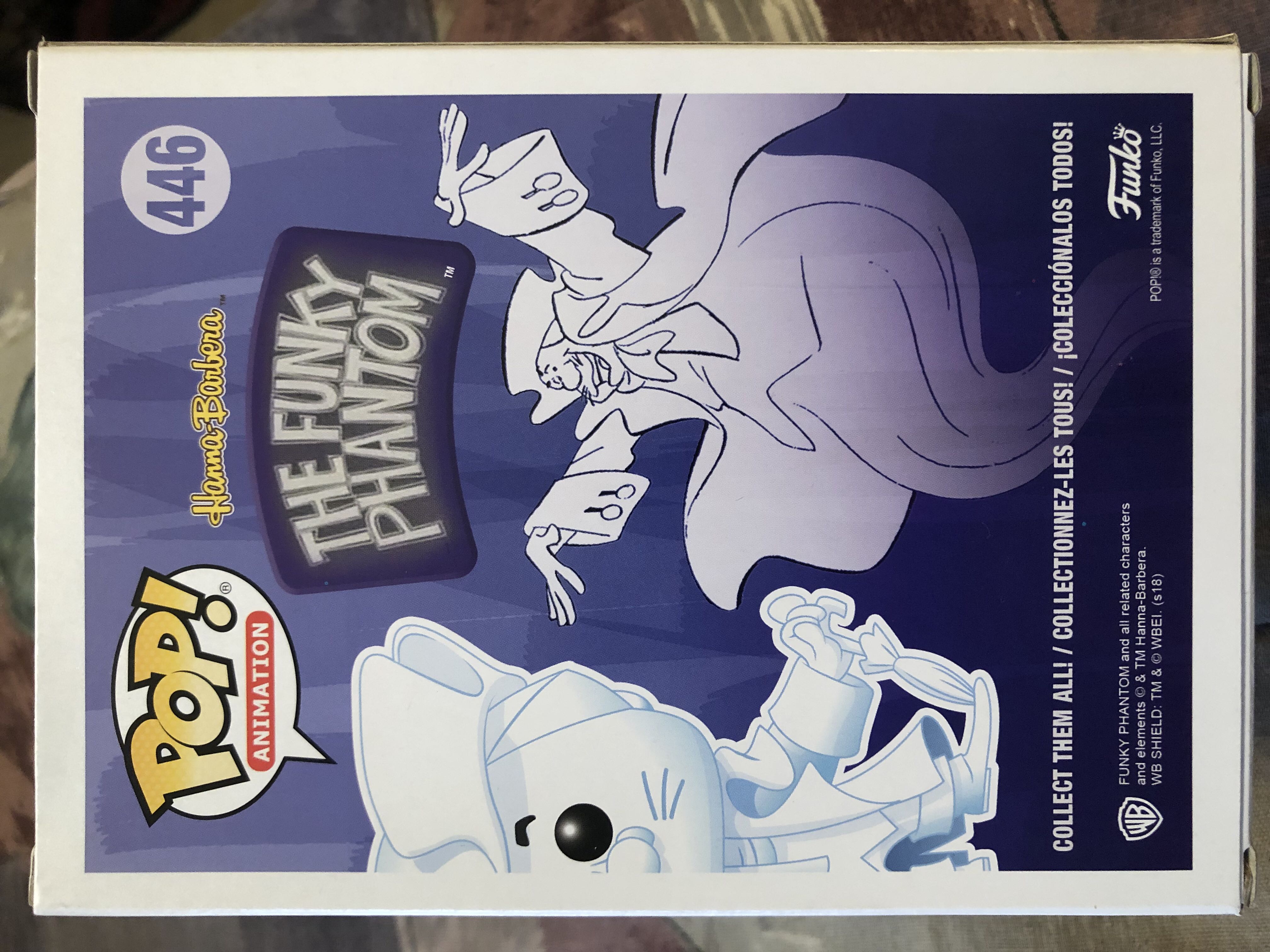 Funky Phantom - Hanna-Barbera vinyl figure collectible [Barcode 889698303149] - Main Image 2