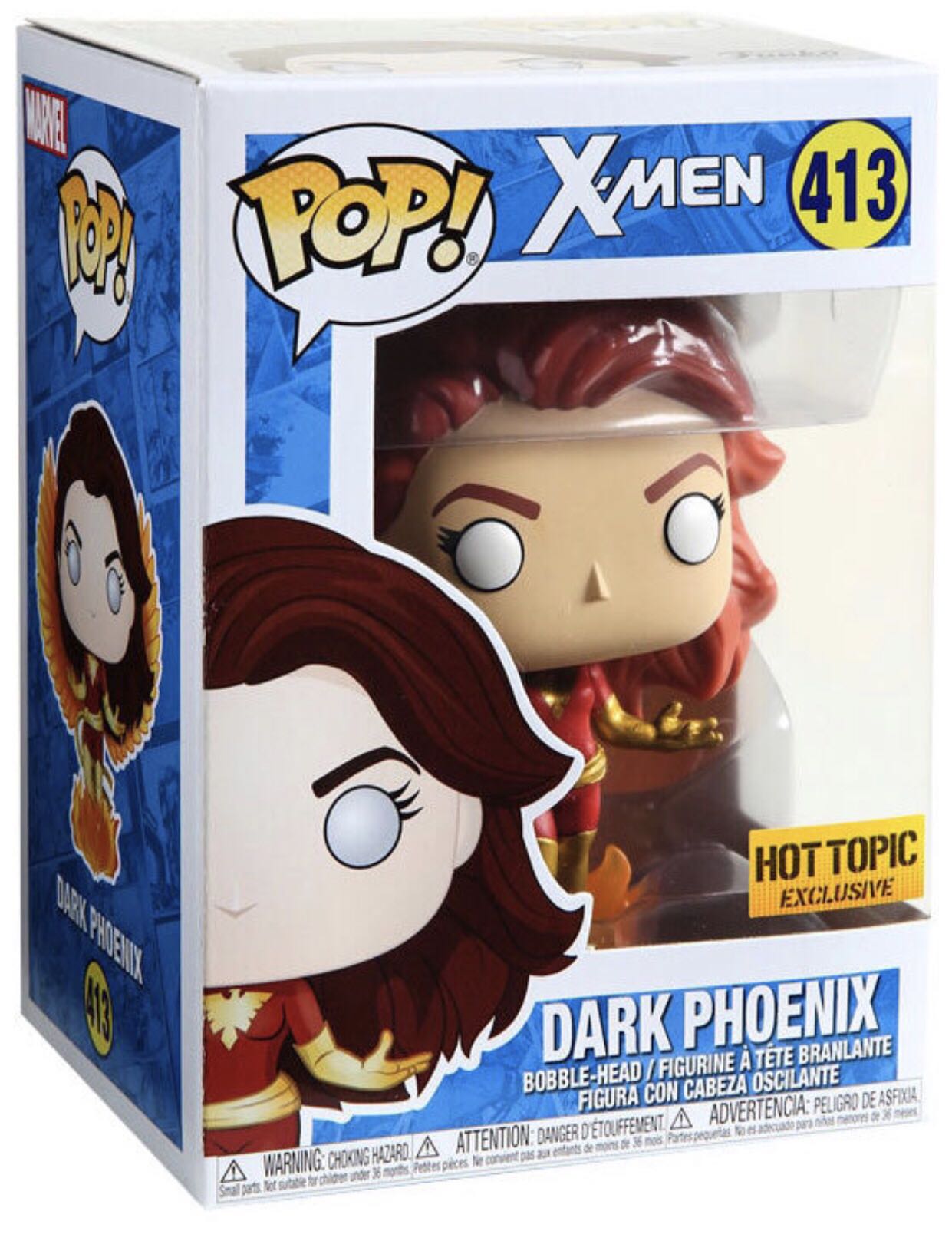 Dark Phoenix - X-Men vinyl figure collectible [Barcode 889698342506] - Main Image 3
