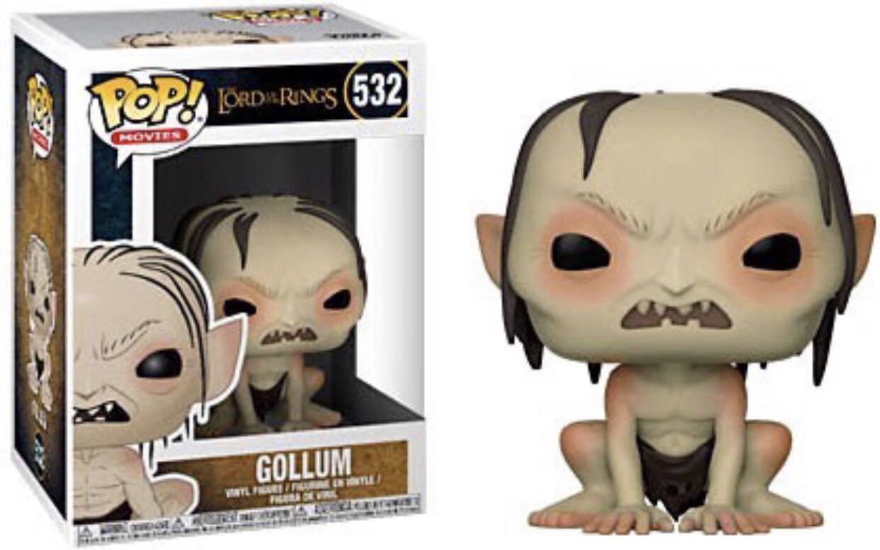 Gollum - The Lord of the Rings vinyl figure collectible [Barcode 889698135597] - Main Image 2