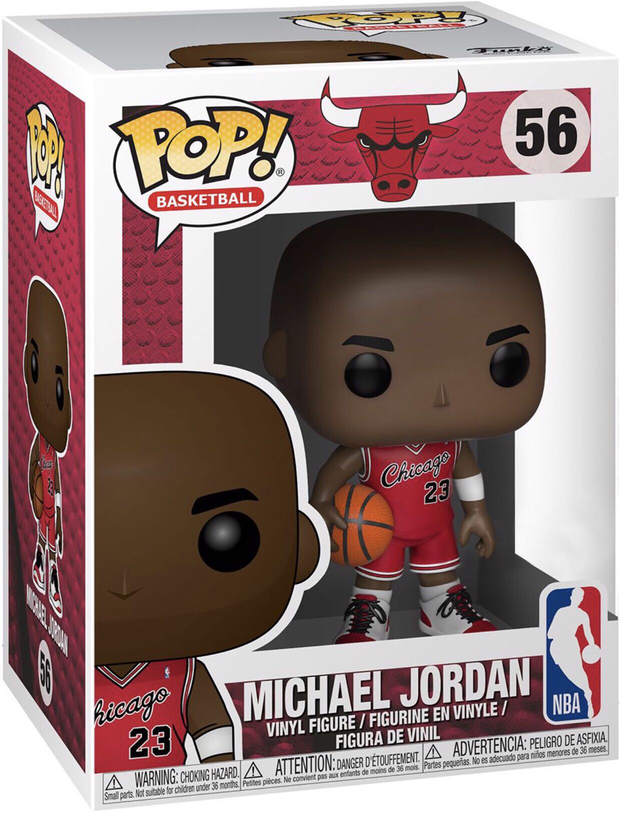 Michael Jordan - NBA vinyl figure collectible [Barcode 889698369060] - Main Image 3
