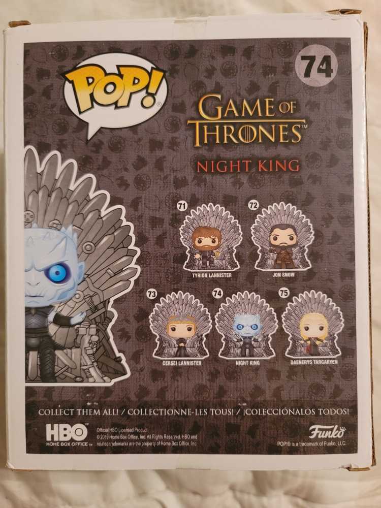 Night King - Game of Thrones vinyl figure collectible [Barcode 889698377942] - Main Image 3