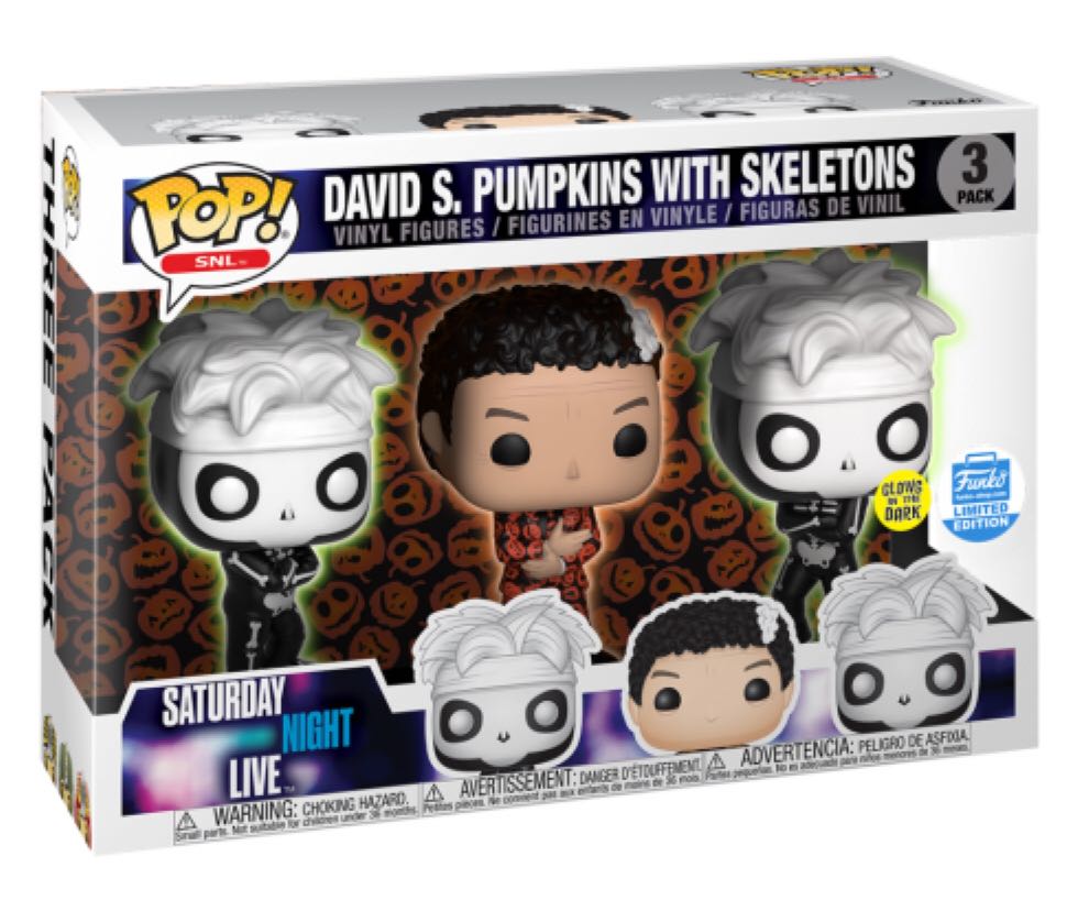 David S. Pumpkins With Skeletons  vinyl figure collectible [Barcode 889698292498] - Main Image 2