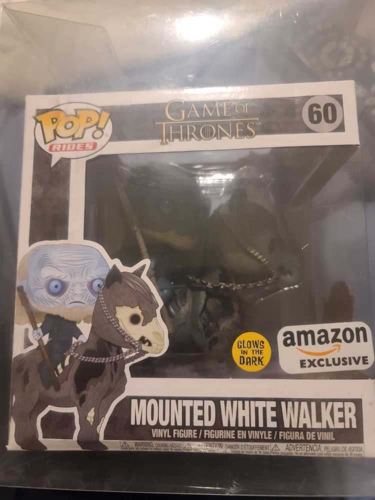 Mounted White Walker - Game of Thrones vinyl figure collectible [Barcode 889698376693] - Main Image 2