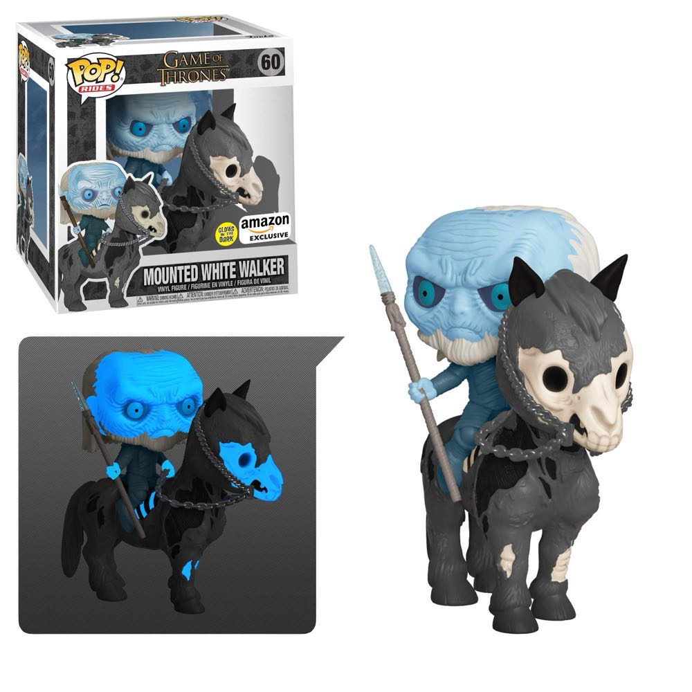 Mounted White Walker - Game of Thrones vinyl figure collectible [Barcode 889698376693] - Main Image 4