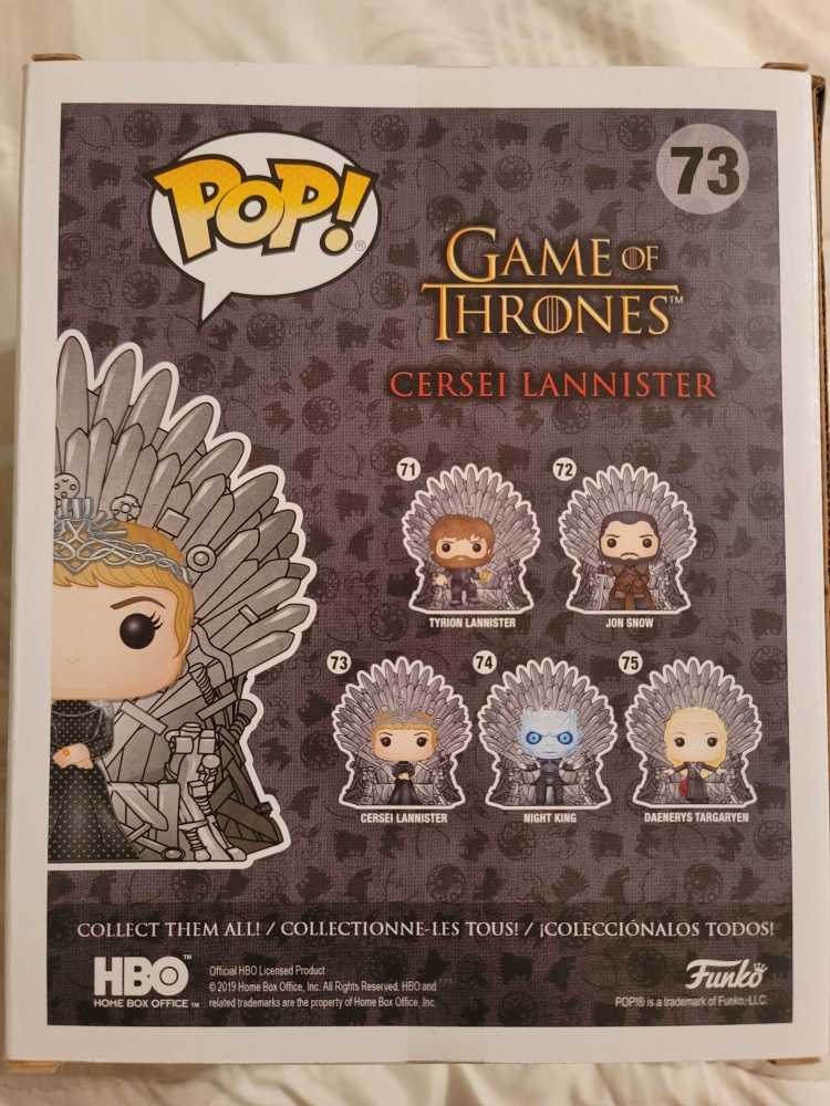 Cersei Lannister - Game of Thrones vinyl figure collectible [Barcode 889698377966] - Main Image 3
