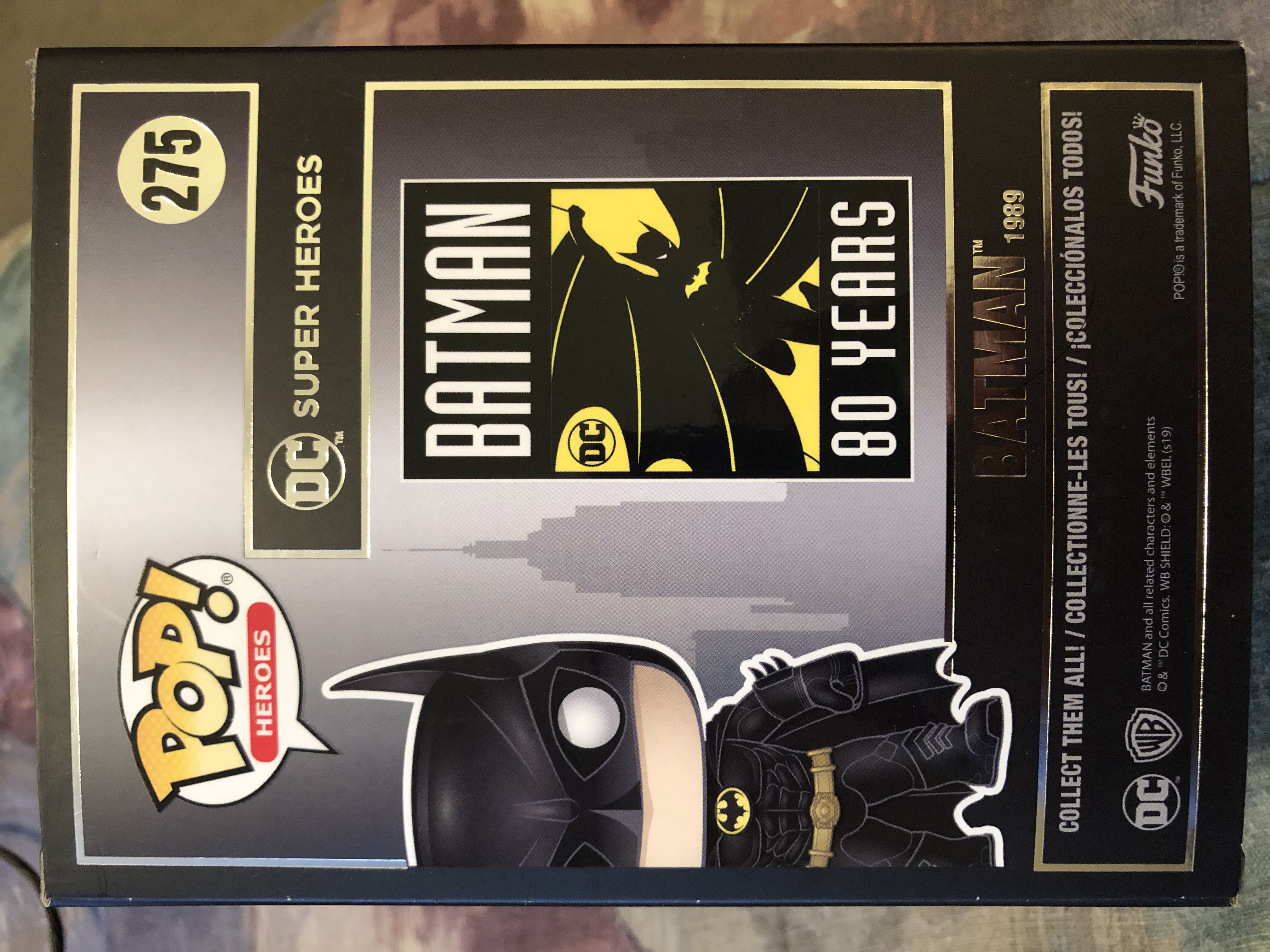 275 Batman - 1989 - Batman vinyl figure collectible [Barcode 889698372480] - Main Image 2