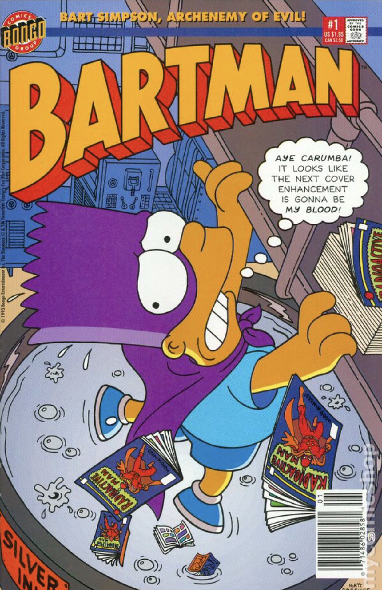 The Simpsons: Bartman - The Simpsons vinyl figure collectible [Barcode 889698338769] - Main Image 4