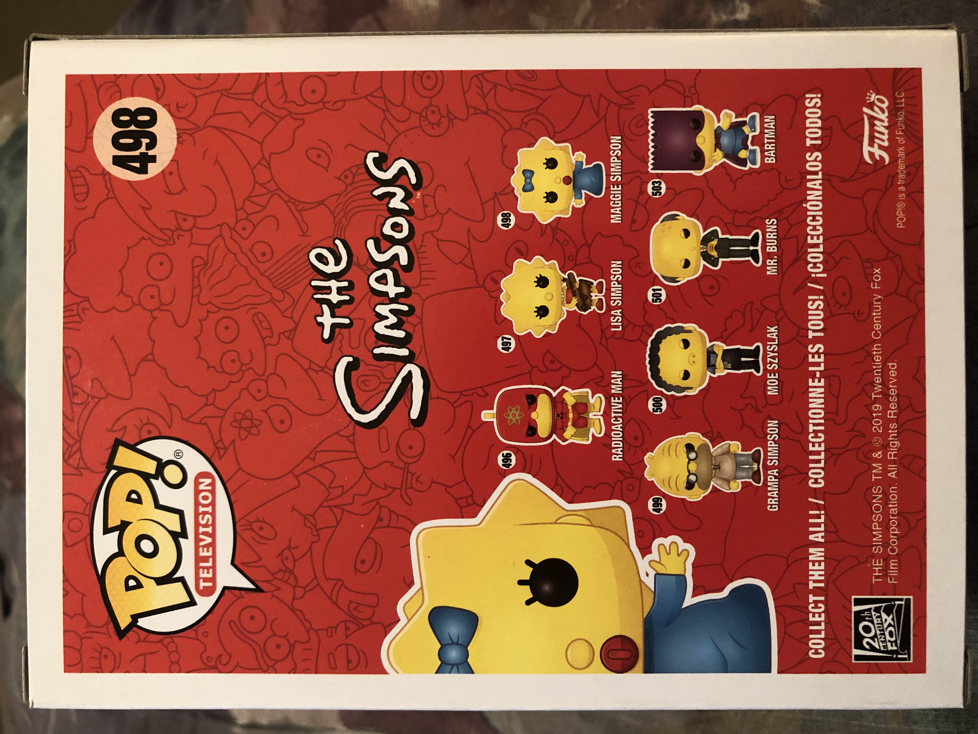 Maggie Simpson - The Simpsons vinyl figure collectible [Barcode 889698338790] - Main Image 2