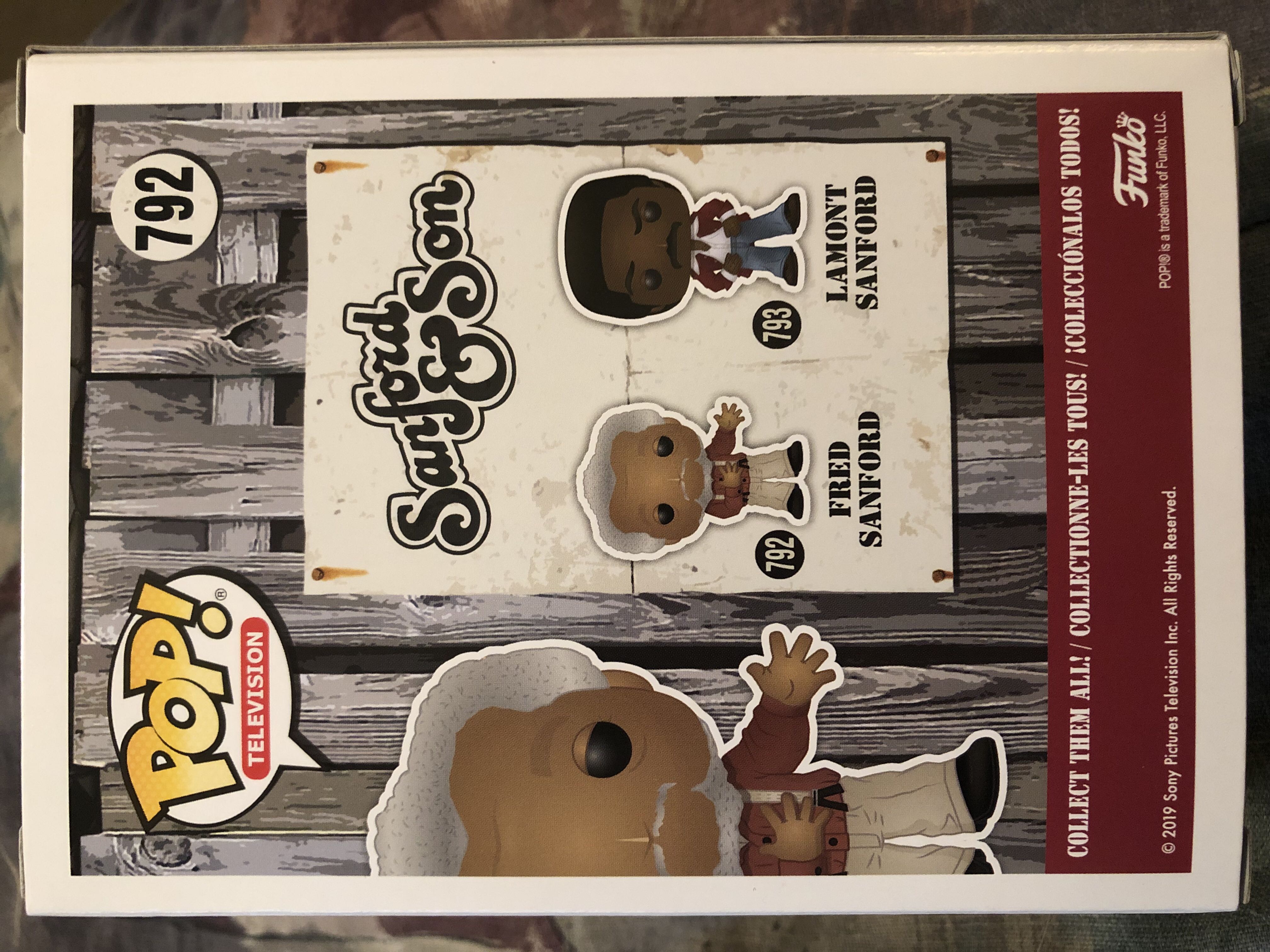 Fred Sanford - Funko vinyl figure collectible [Barcode 889698386012] - Main Image 2