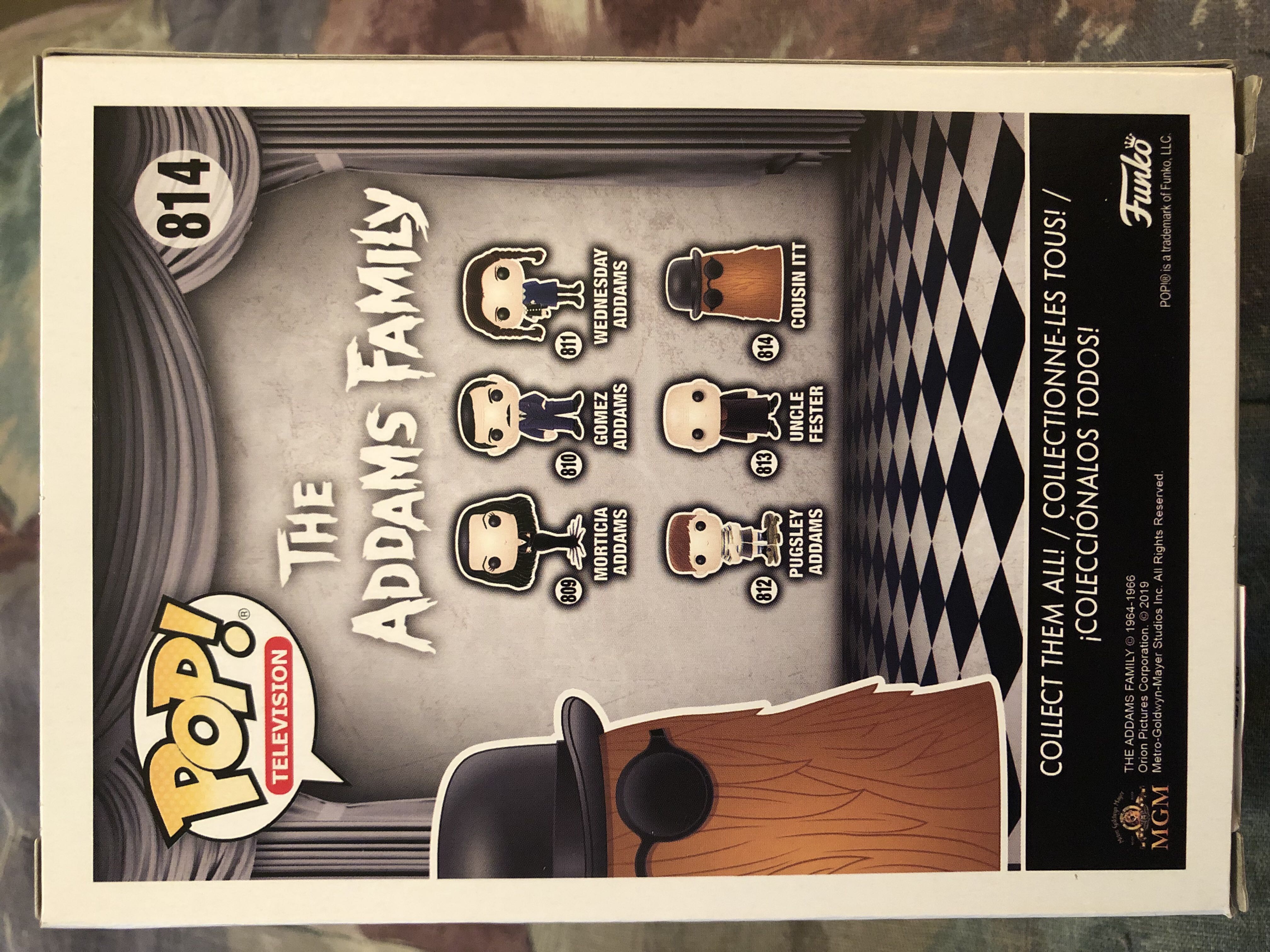 Addams Family: Cousin Itt  vinyl figure collectible [Barcode 889698391801] - Main Image 2