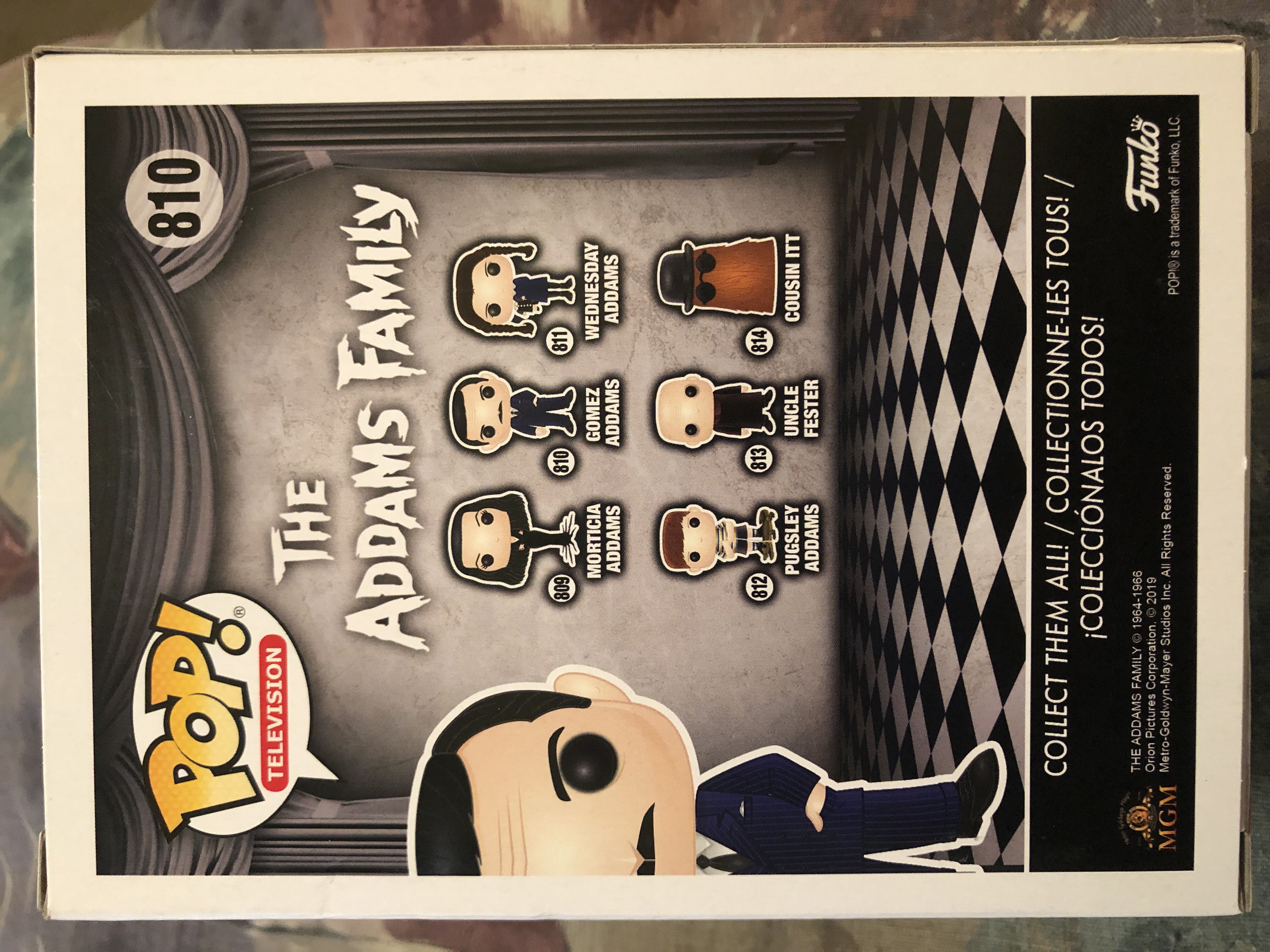 The Addams Family: Gomez Addams  vinyl figure collectible [Barcode 889698391795] - Main Image 2
